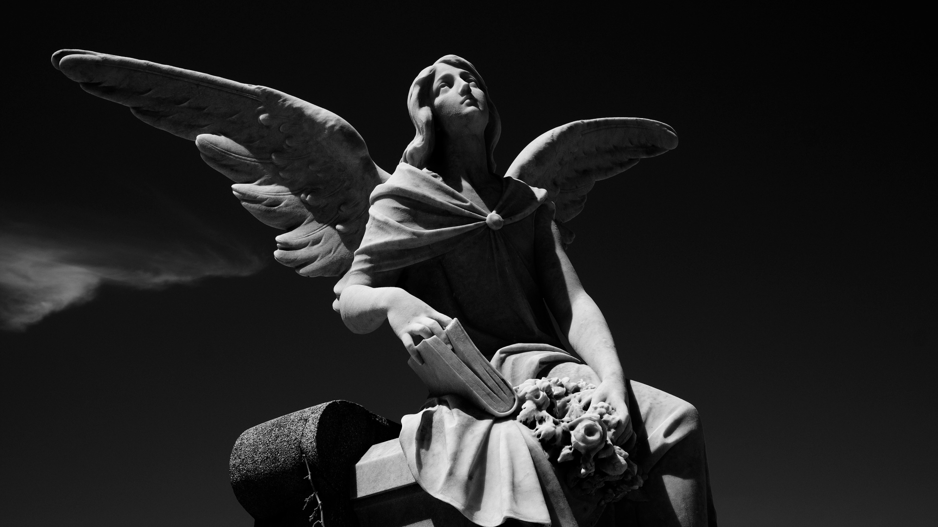 Angel Statue 1920x1080