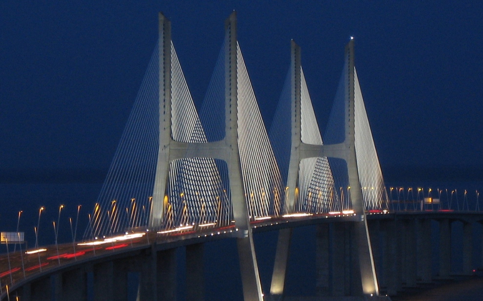 Man Made Vasco Da Gama Bridge 1920x1200