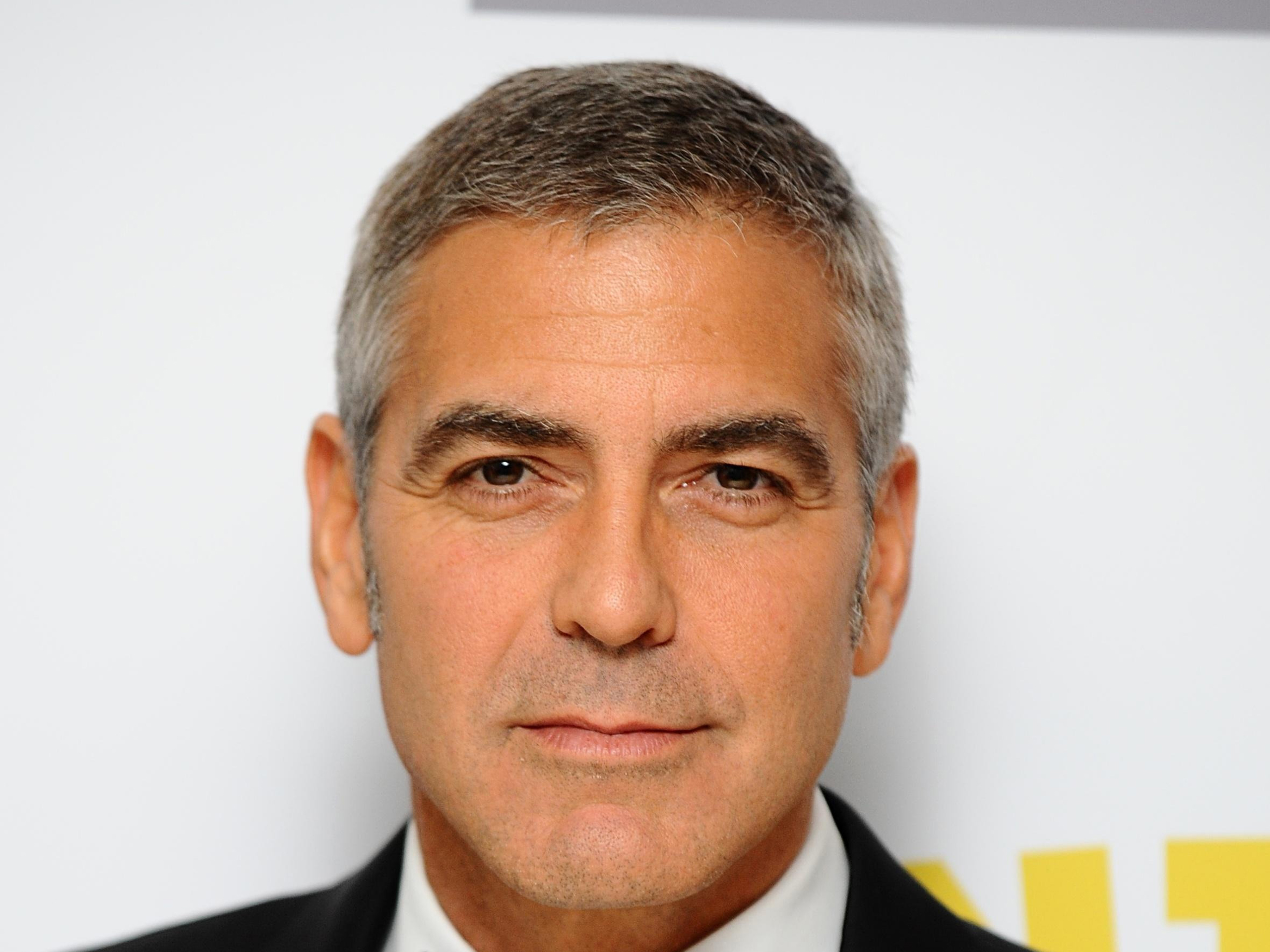 Actor American Face George Clooney 2560x1920