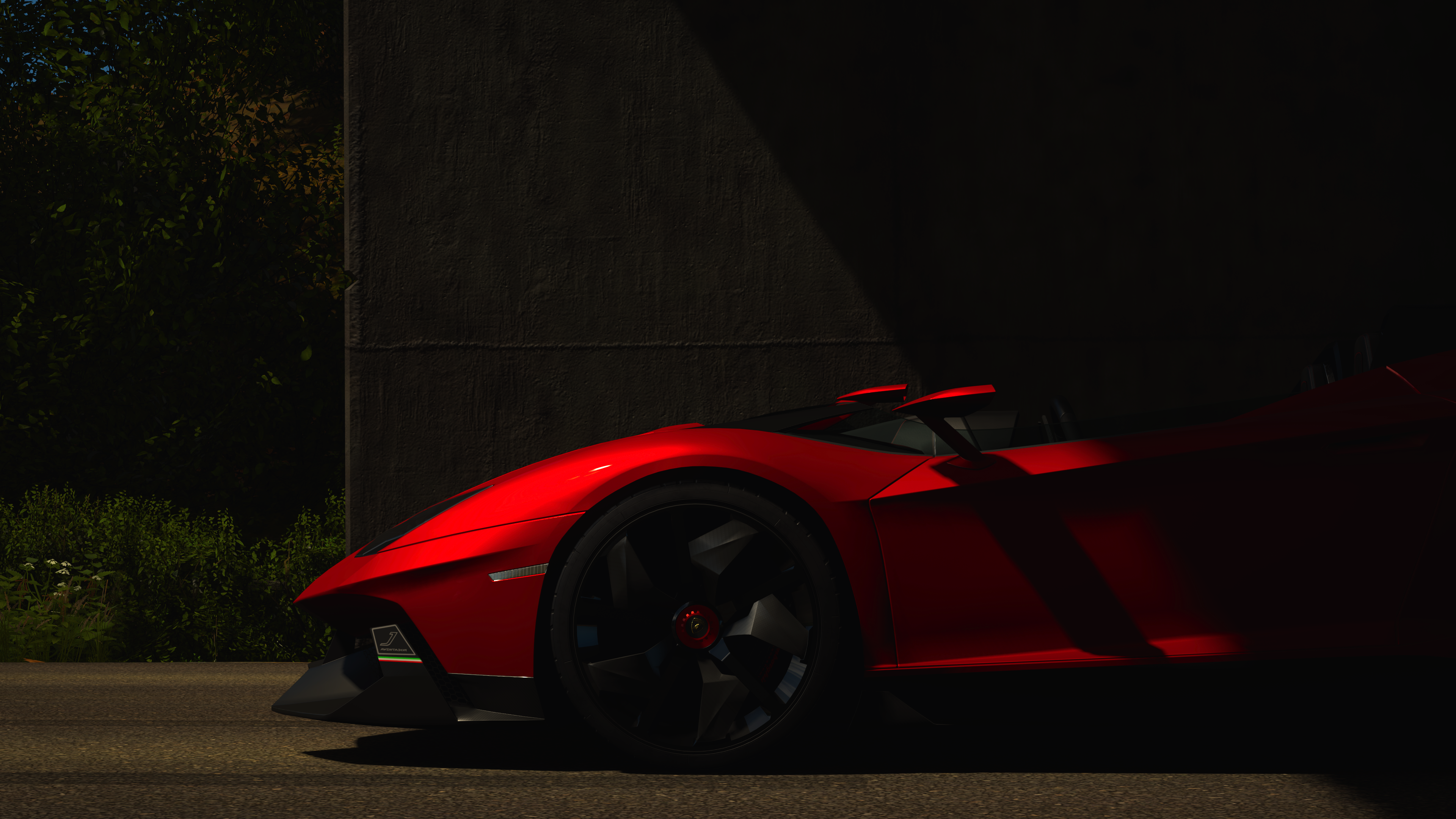 Forza Horizon 4 Super Car Red Lamborghini 3840x2160