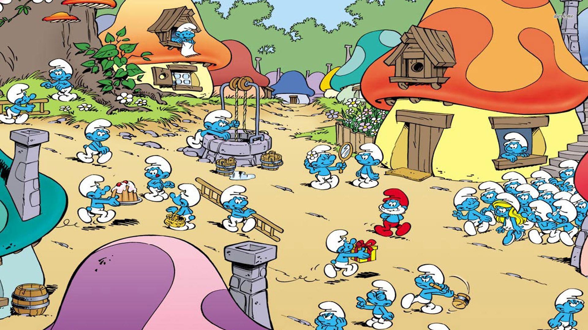 The Smurfs 1920x1080