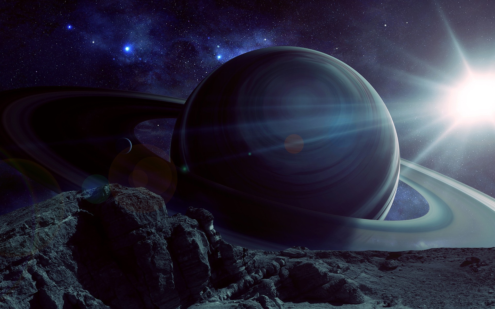 Sci Fi Planetary Ring 1920x1200