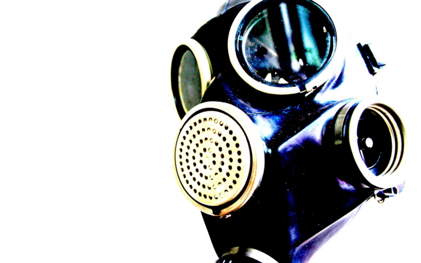 Dark Gas Mask 1440x900