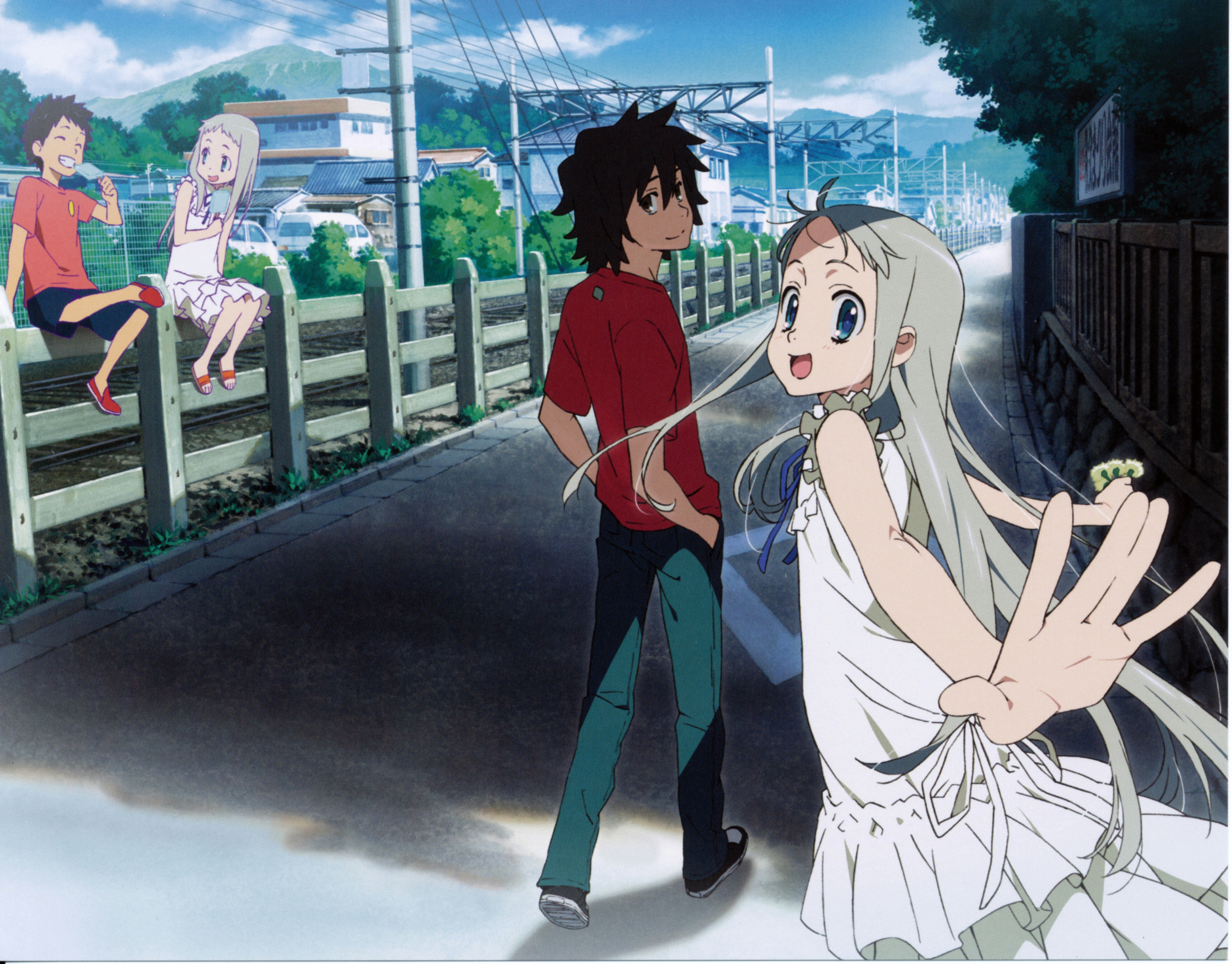 Anime Anohana 5213x4077