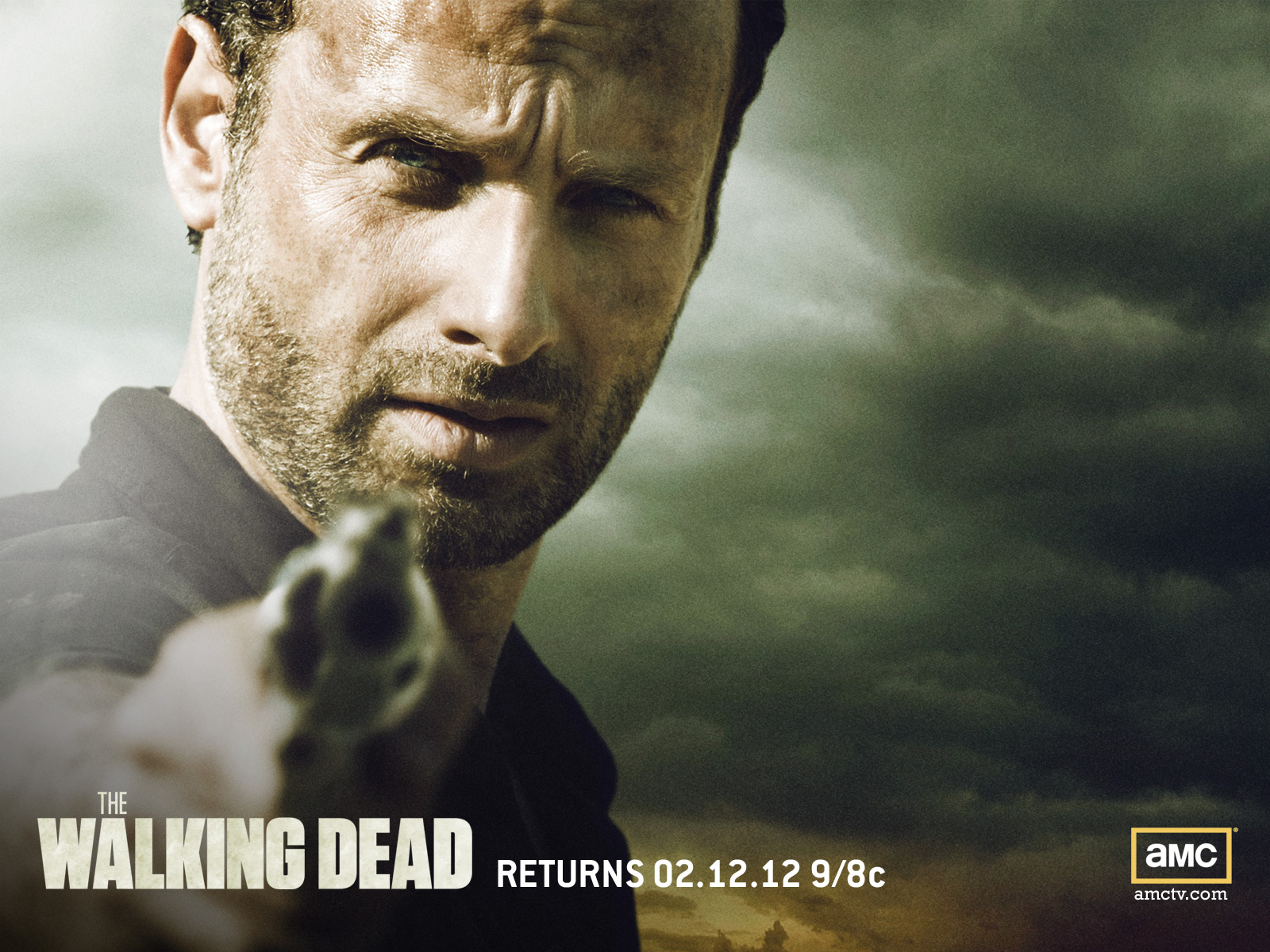 Andrew Lincoln Rick Grimes The Walking Dead 1600x1200