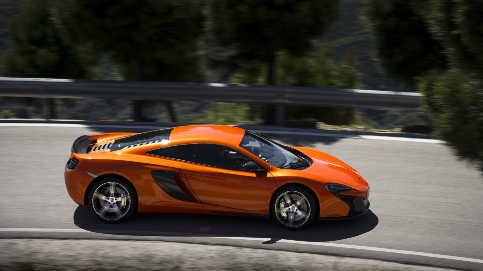 Car Mclaren Mclaren 650s Orange Car Supercar Vehicle 1920x1080