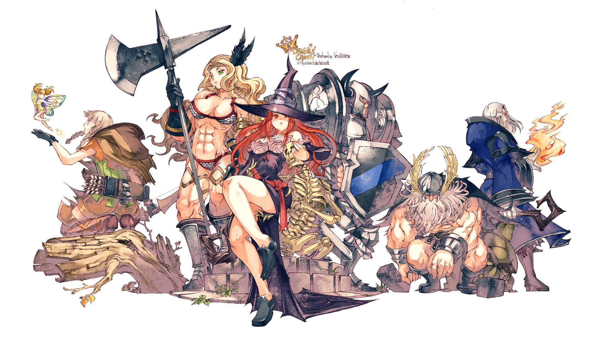 Video Game Dragons Crown 1920x1080