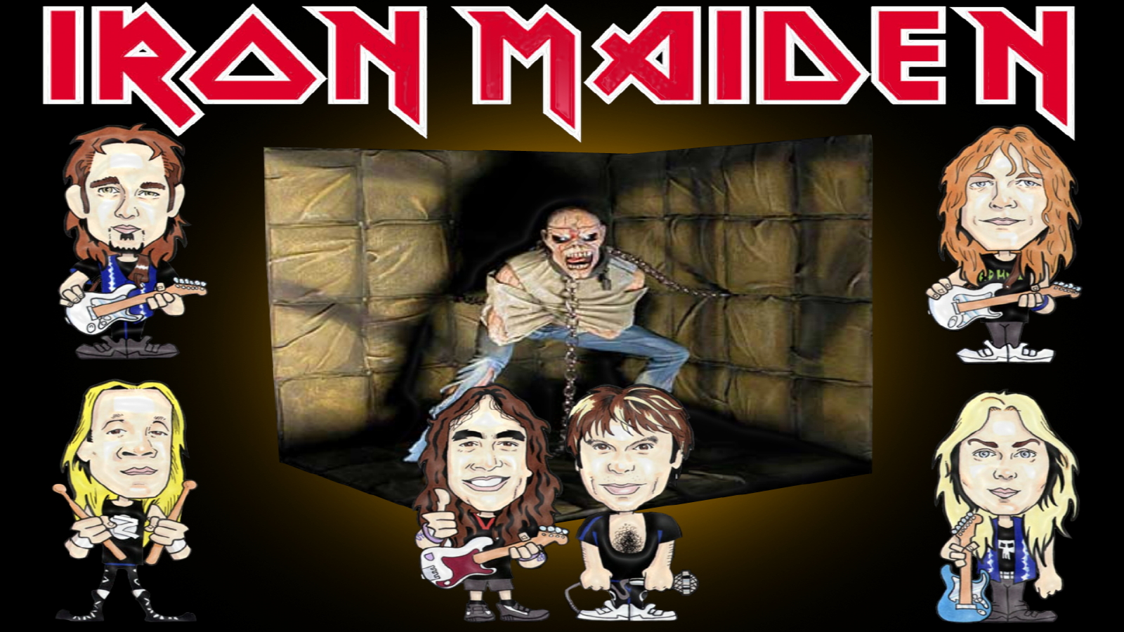 Iron Maiden Rock Music 1600x900