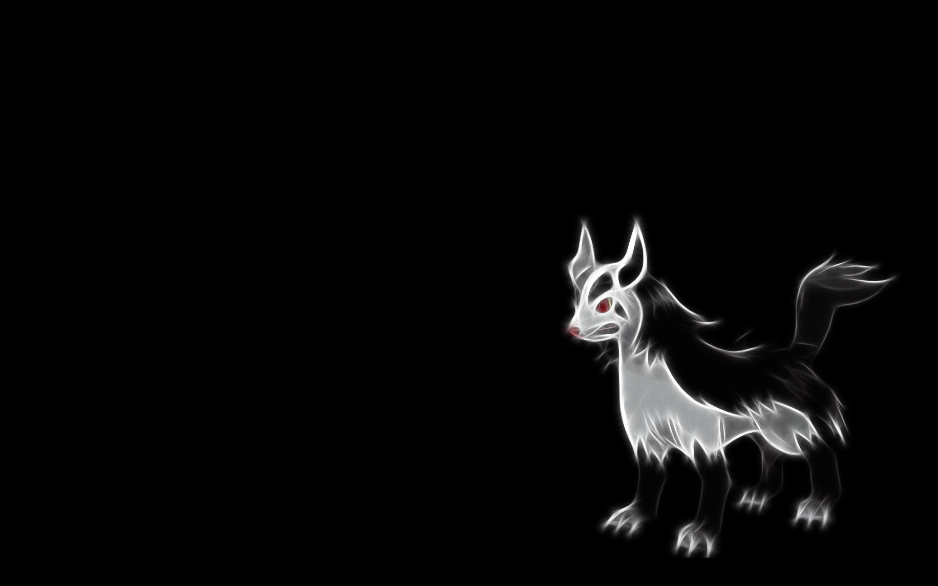 Dark Pokemon Mightyena Pokemon 1920x1200