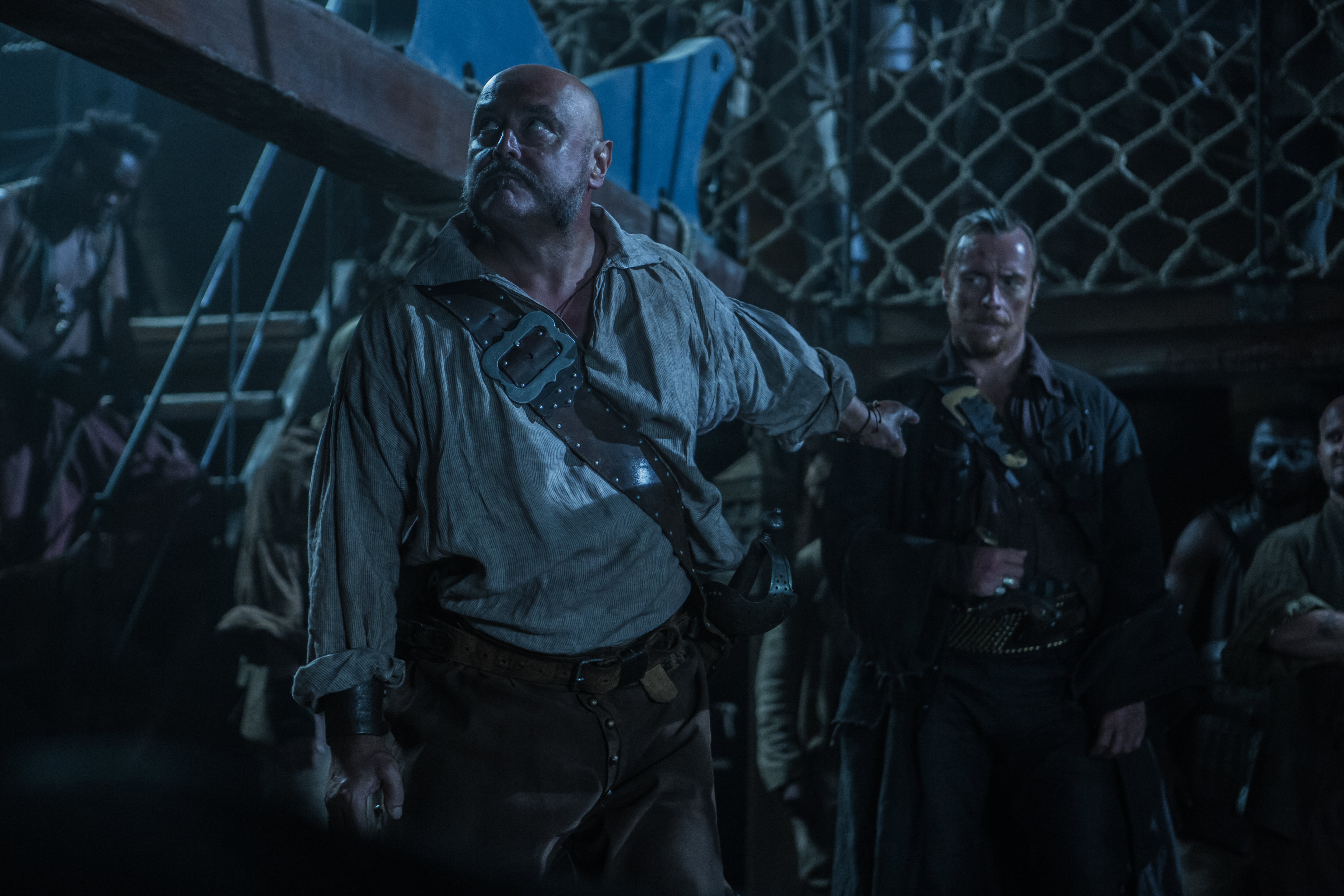 Black Sails Captain Flint Black Sails Hal Gates Black Sails Mark Ryan Toby Stephens 5760x3840