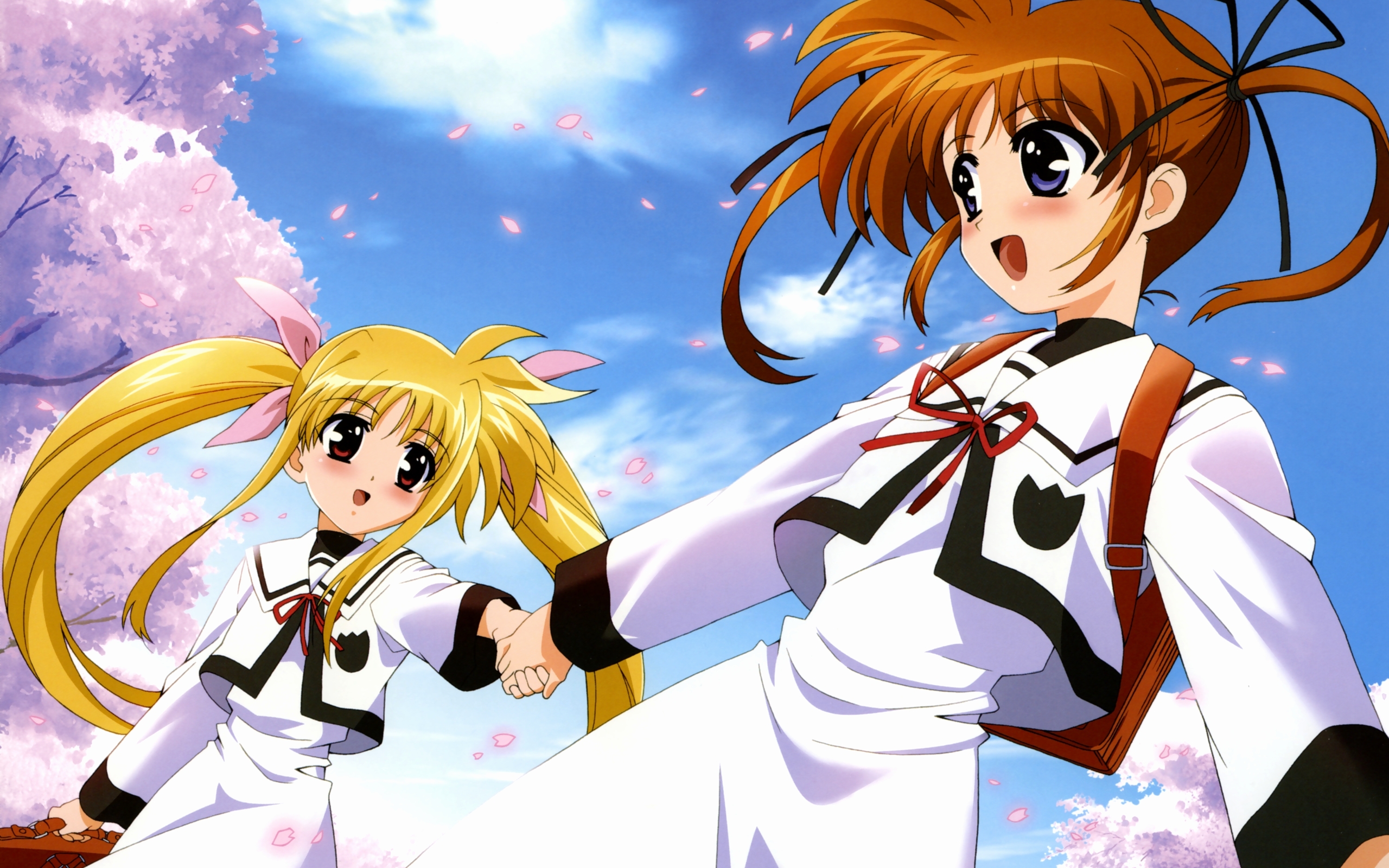 Anime Magical Girl Lyrical Nanoha 2560x1600