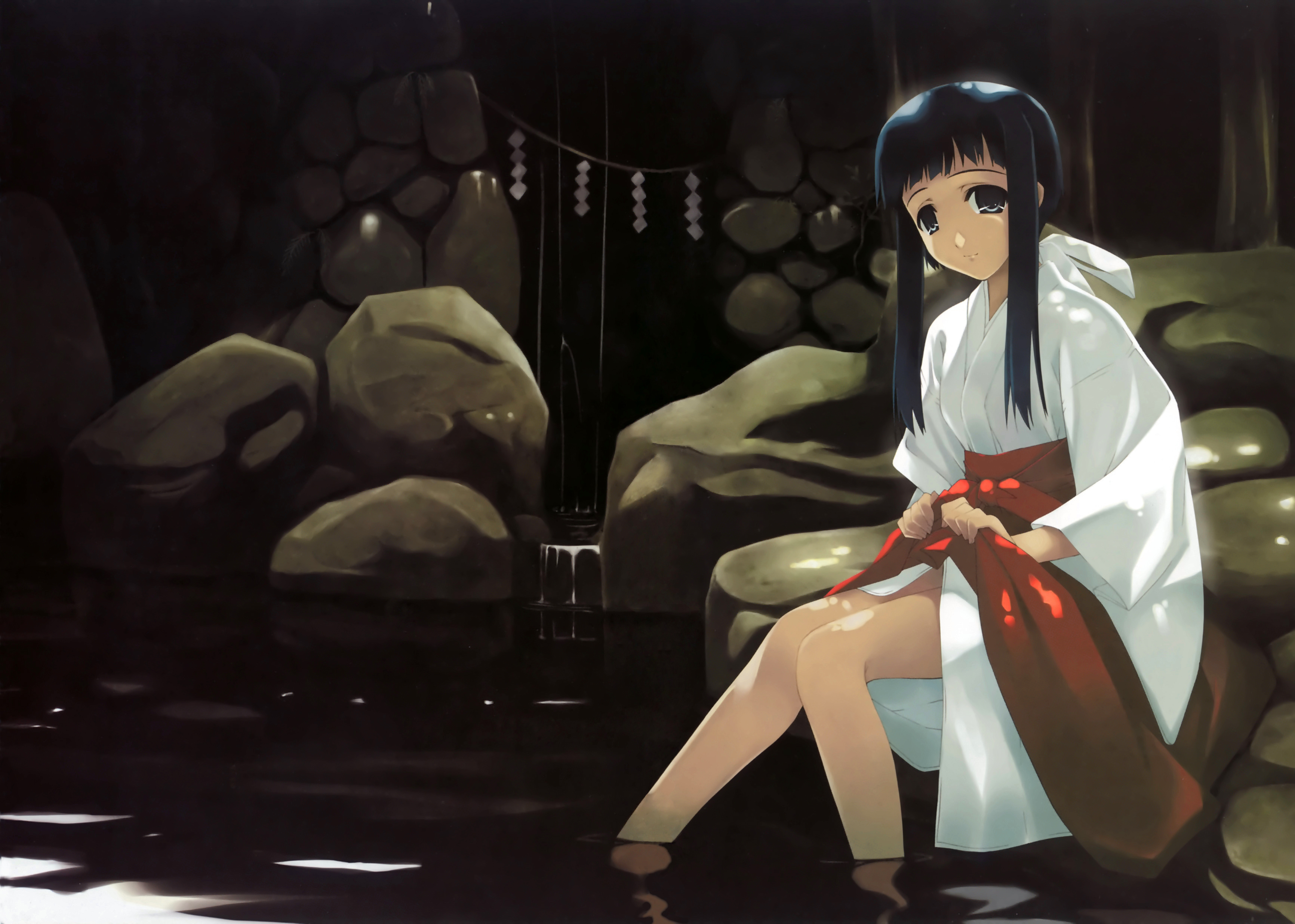 Anime Shrine Maiden Wallpaper - Resolution:3464x2472 - ID:933388 -  