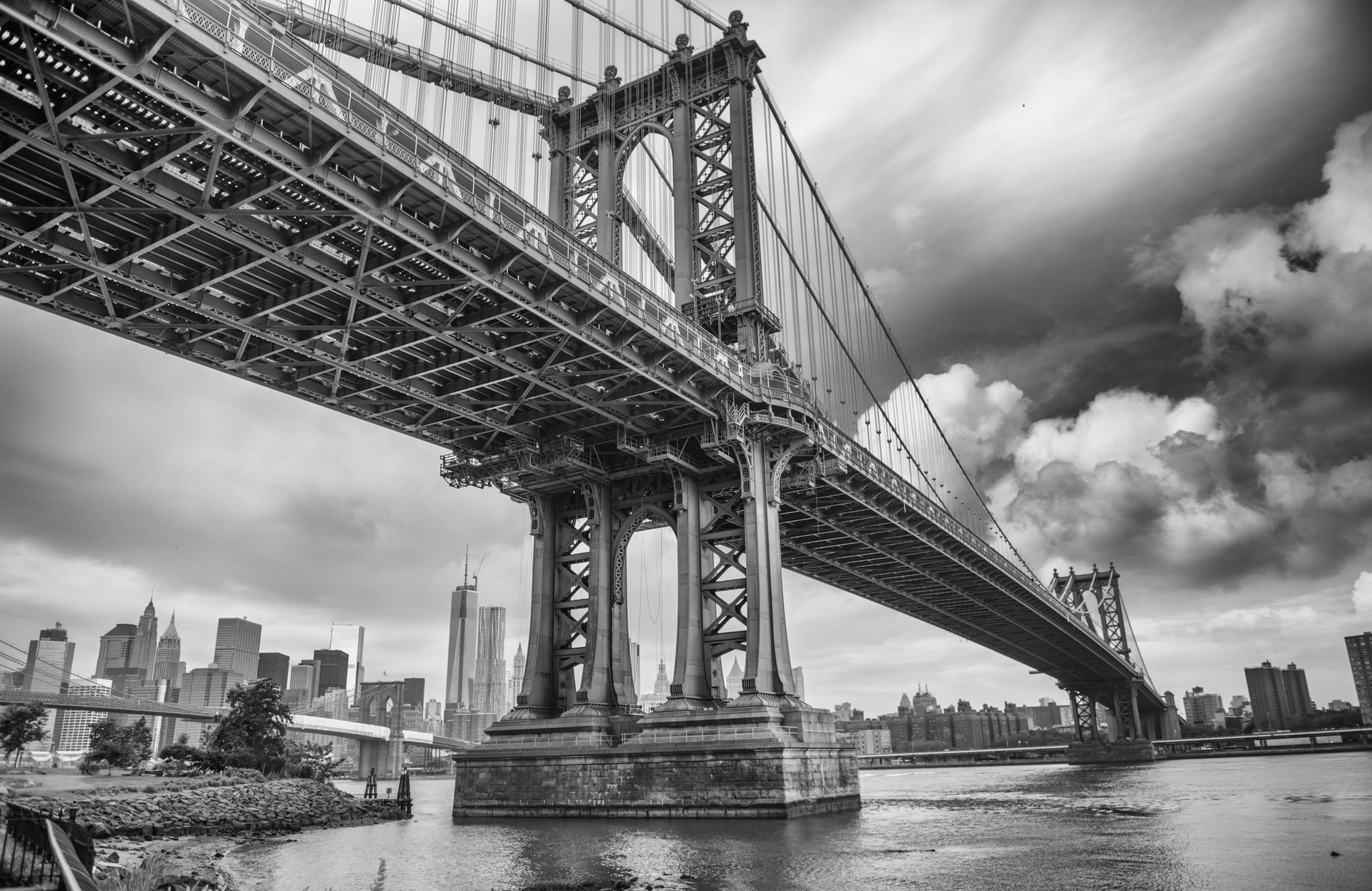 Man Made Manhattan Bridge 1920x1247