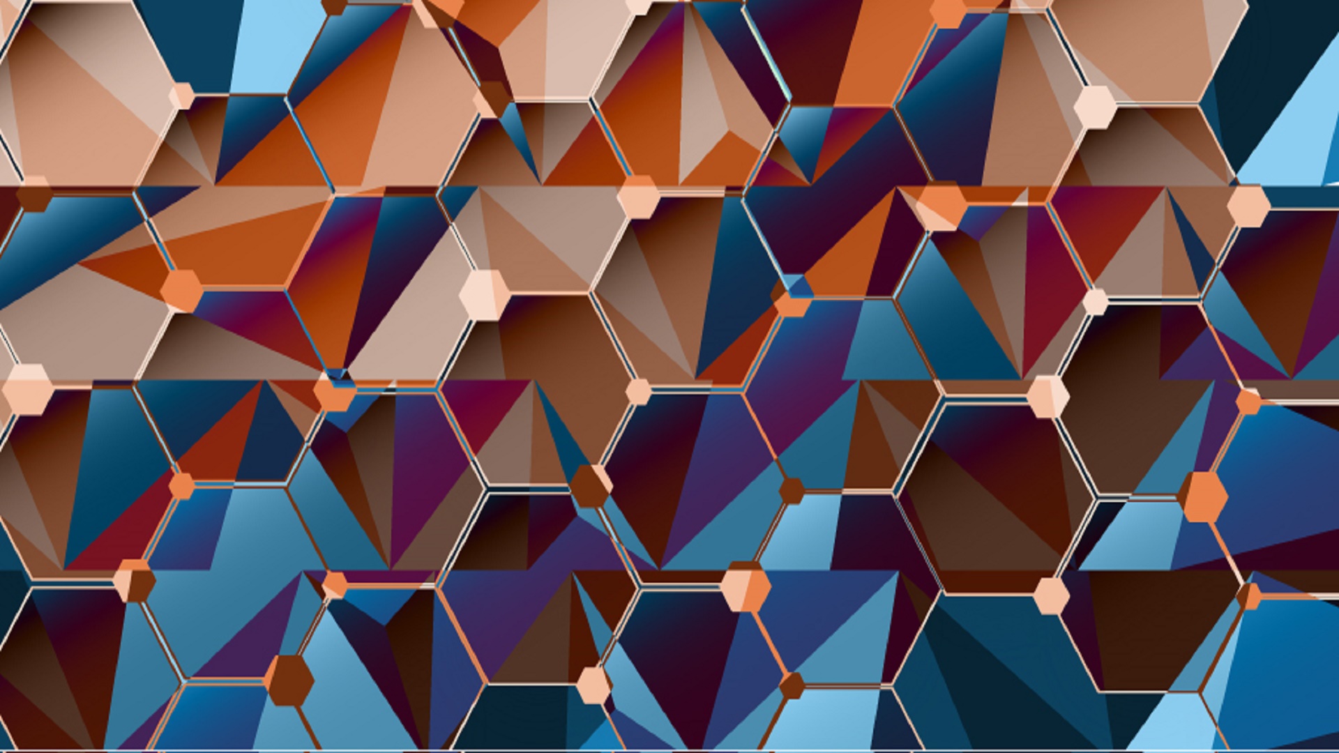 Abstract Hexagon 1920x1080