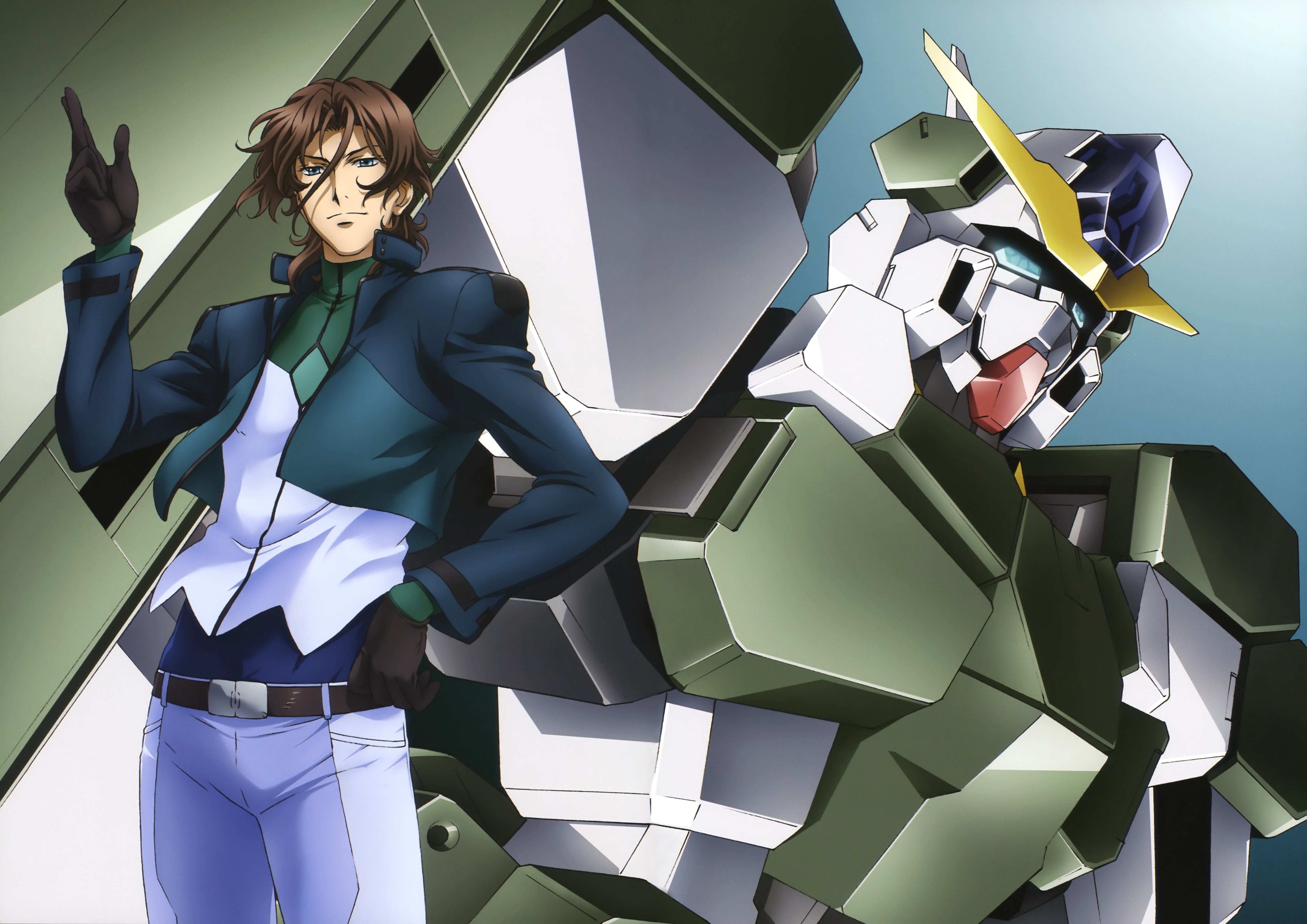 Anime Mobile Suit Gundam 00 5942x4203
