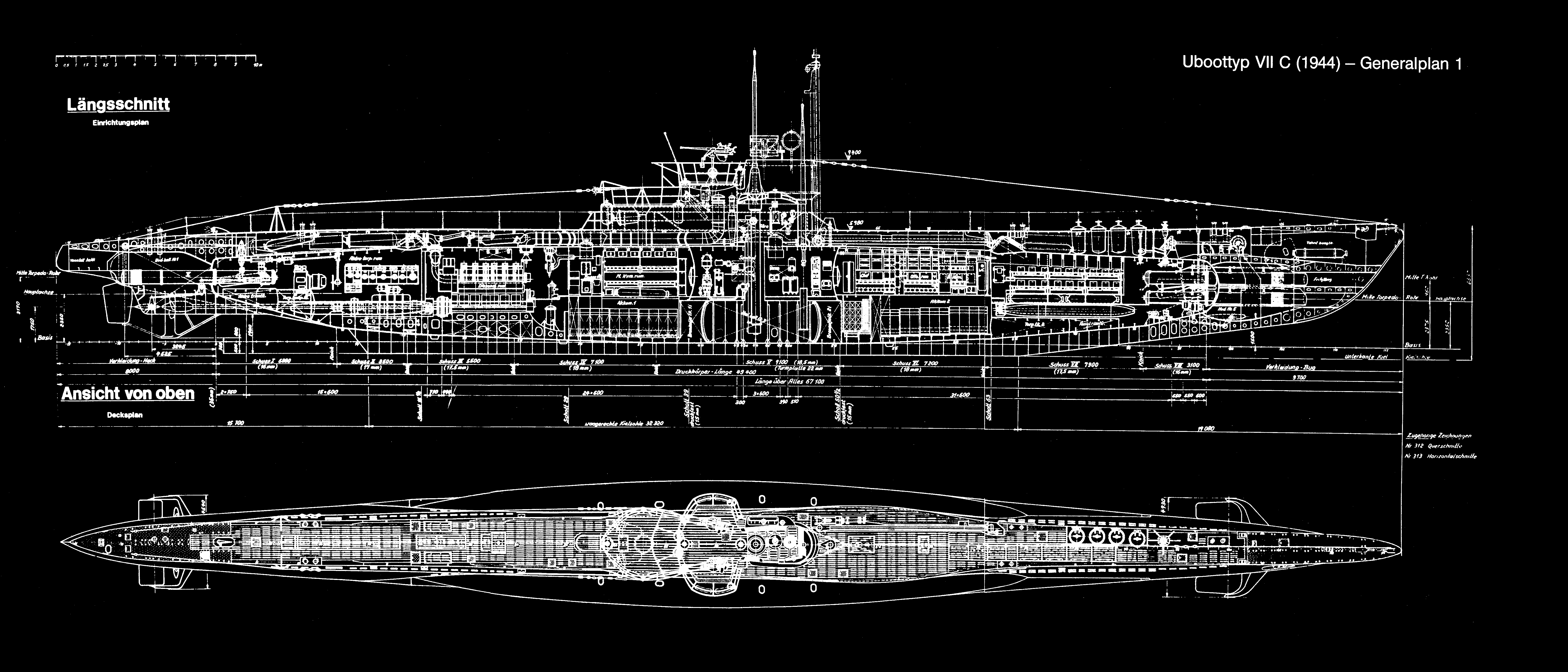 Submarine 7000x3000
