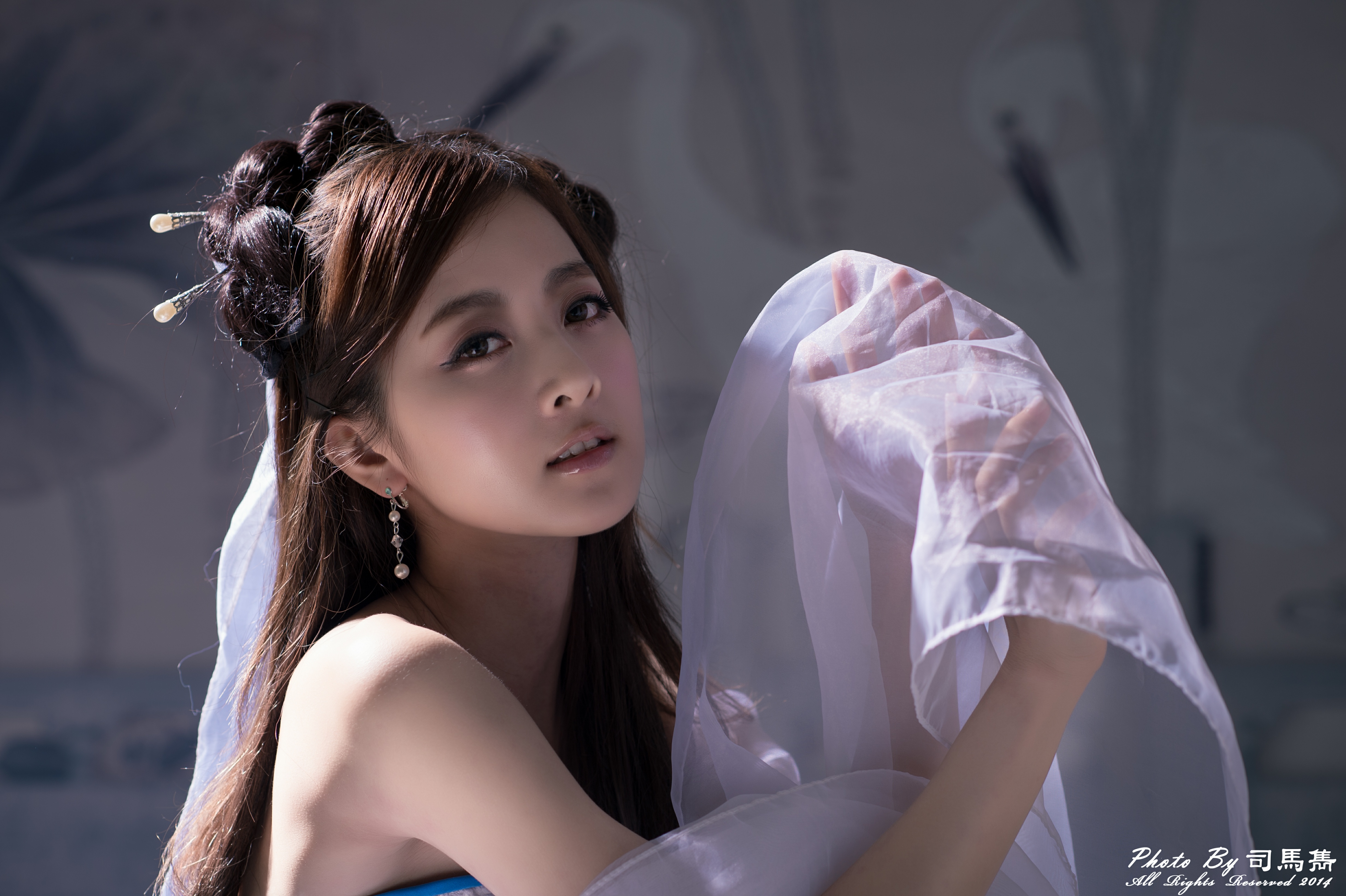 Asian Chinese Hair Dress Hairpin Mikako Zhang Kaijie Taiwanese 4928x3280
