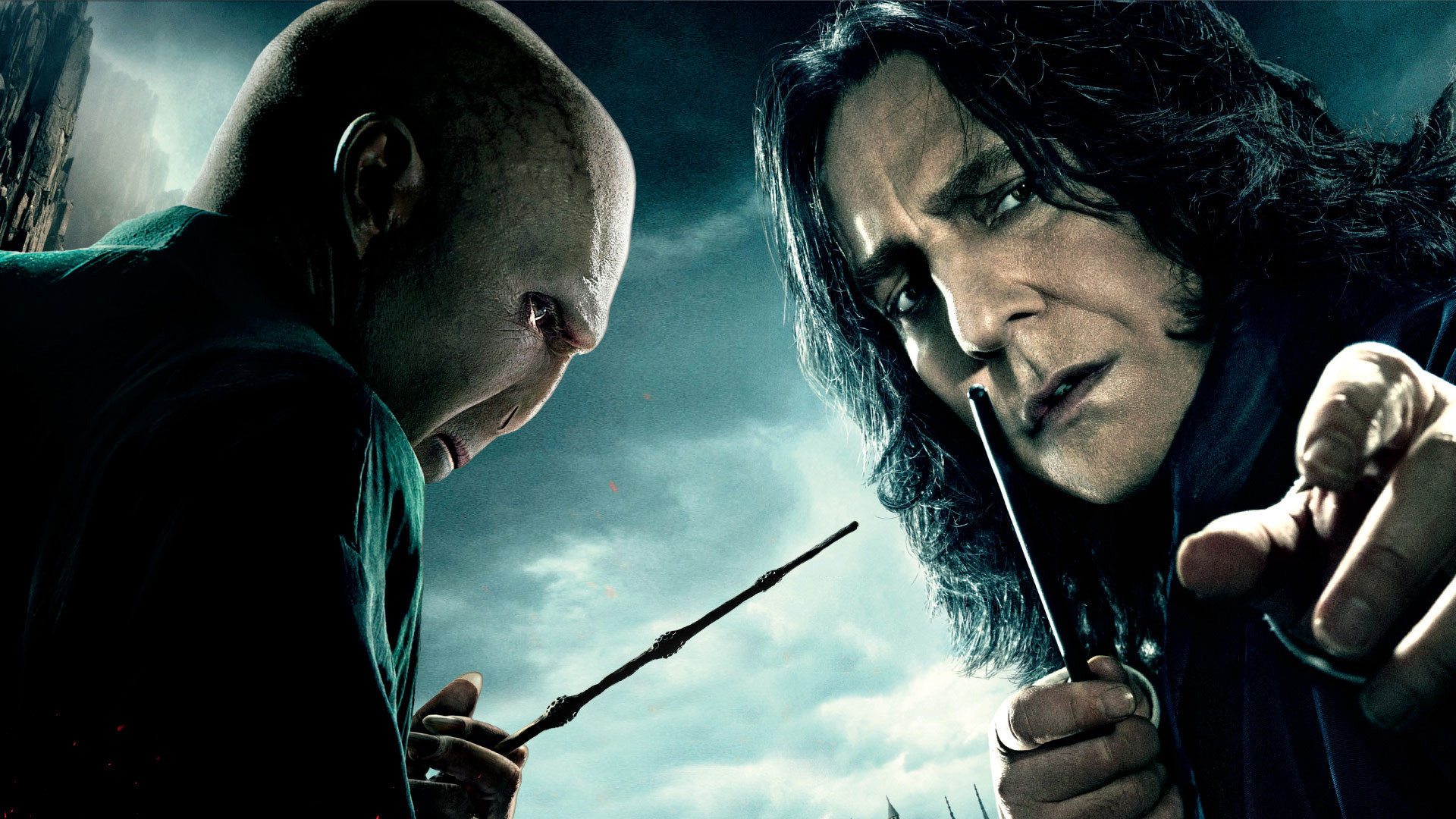 Alan Rickman Lord Voldemort Severus Snape 1920x1080