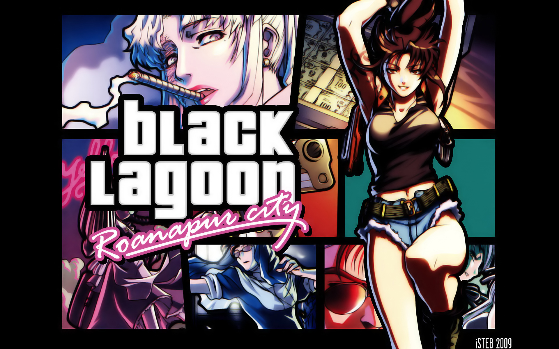 Anime Black Lagoon 1920x1200