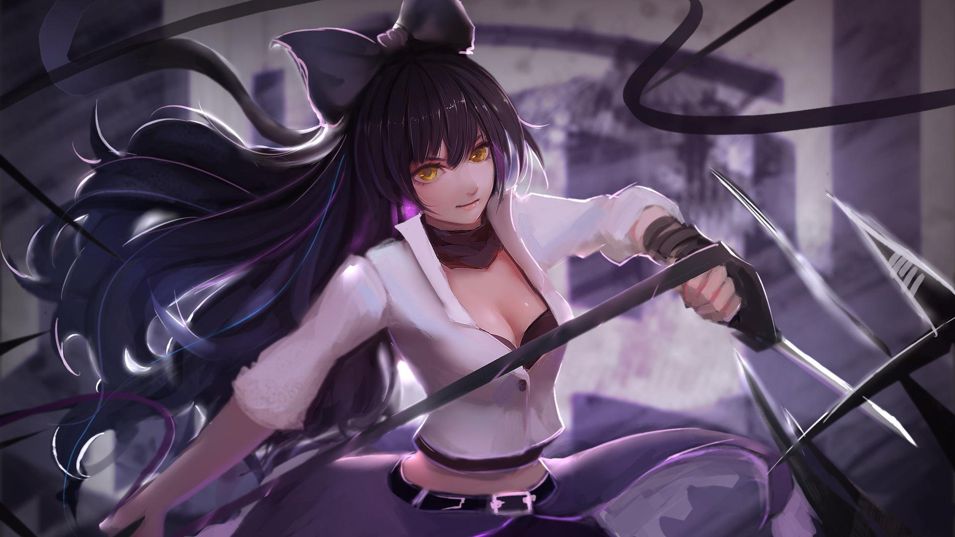 Blake Belladonna Intruder Outfit Rwby 1920x1080