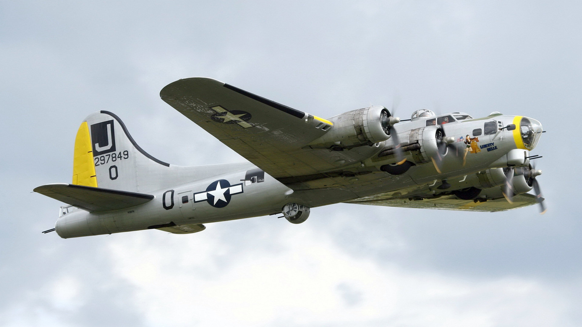 Military Boeing B 17 Flying Fortress 1920x1080