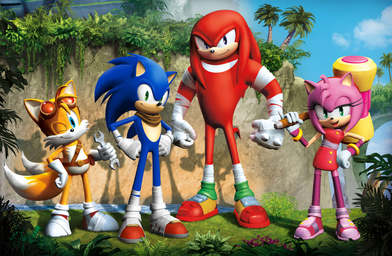Amy Rose Knuckles The Echidna Miles Quot Tails Quot Prower Sonic Boom Sonic The Hedgehog 1280x837