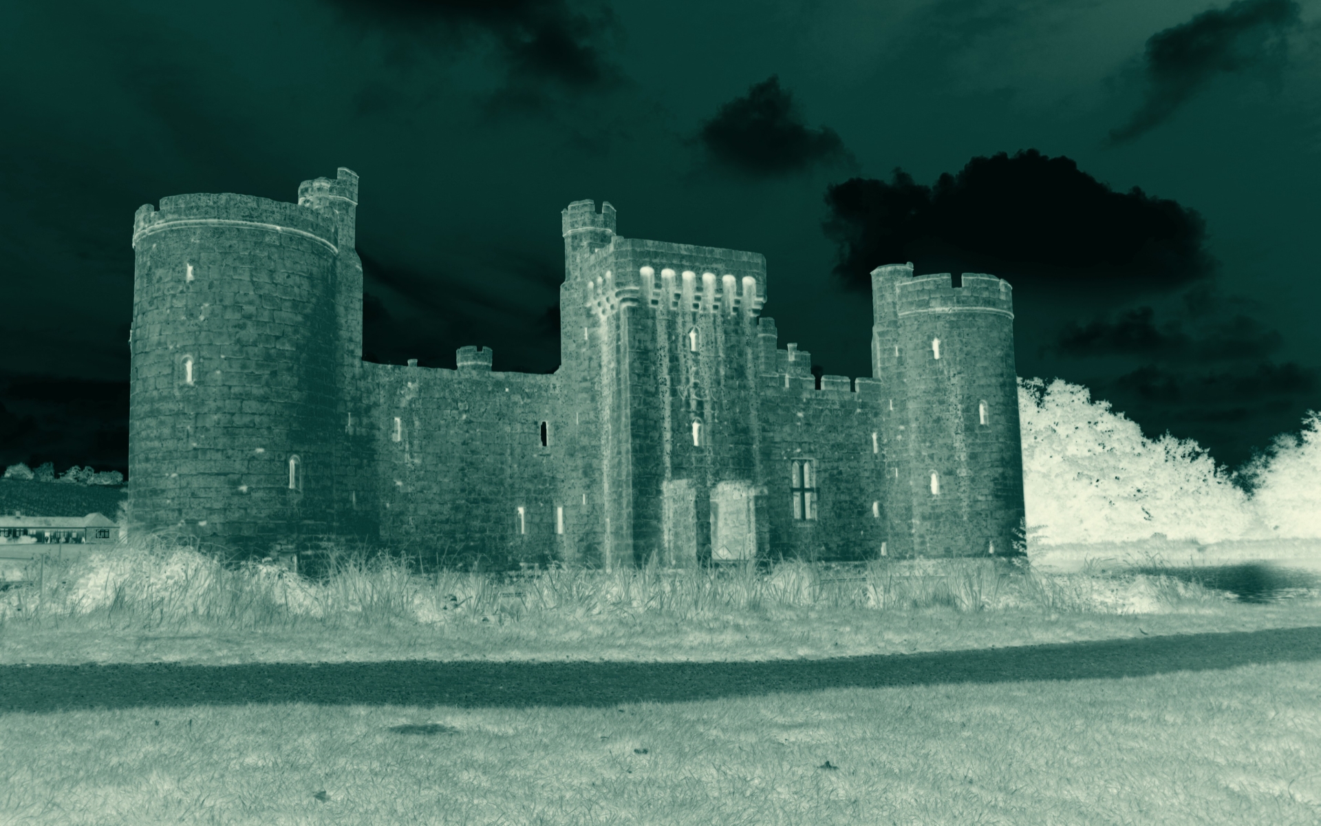 Man Made Bodiam Castle 1920x1200