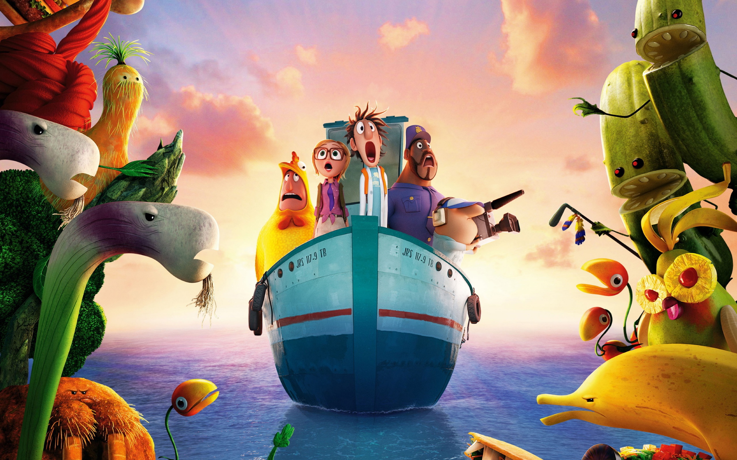 Cloudy With A Chance Of Meatballs 2560x1600