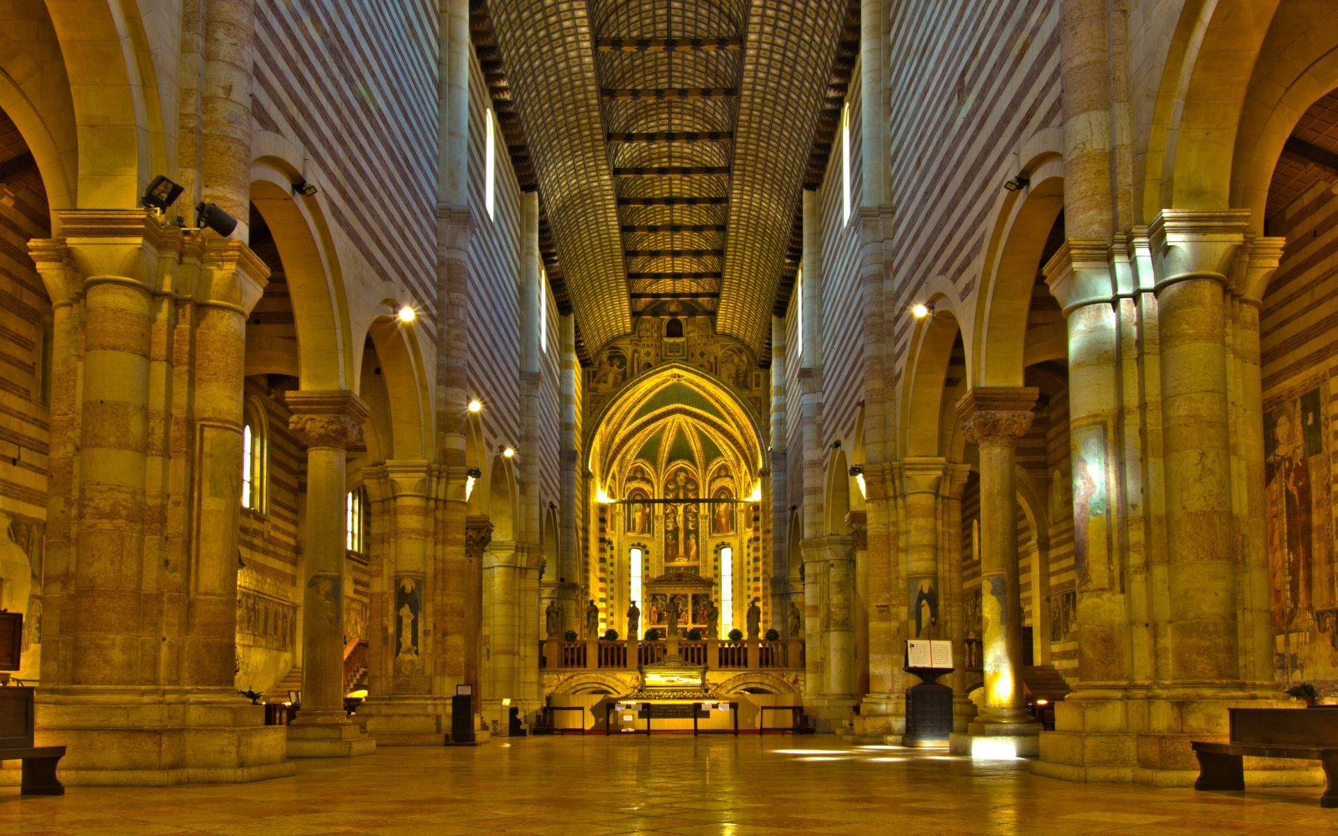 Religious Basilica Of San Zeno Verona 1920x1200
