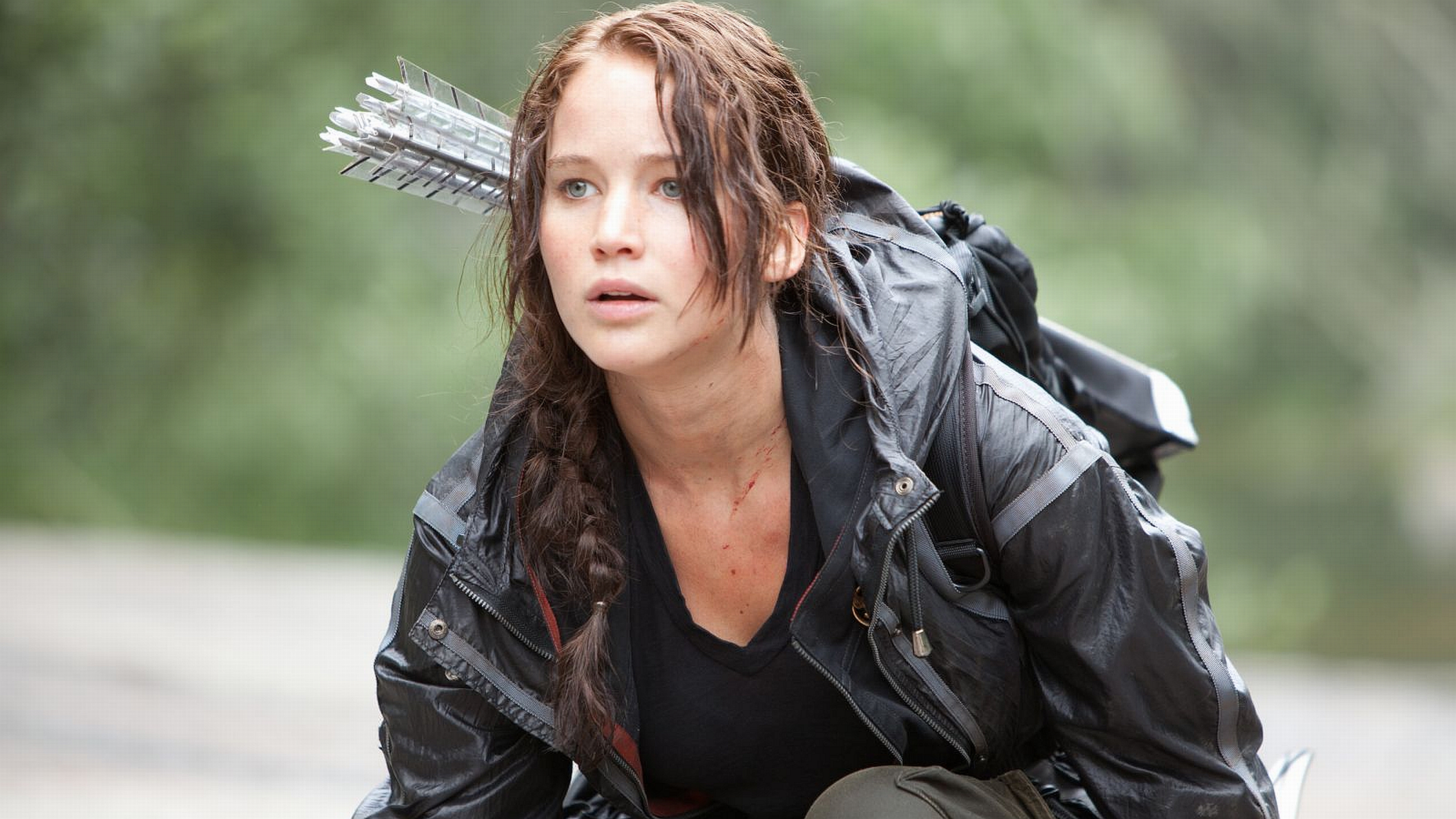 Jennifer Lawrence Katniss Everdeen 3840x2160