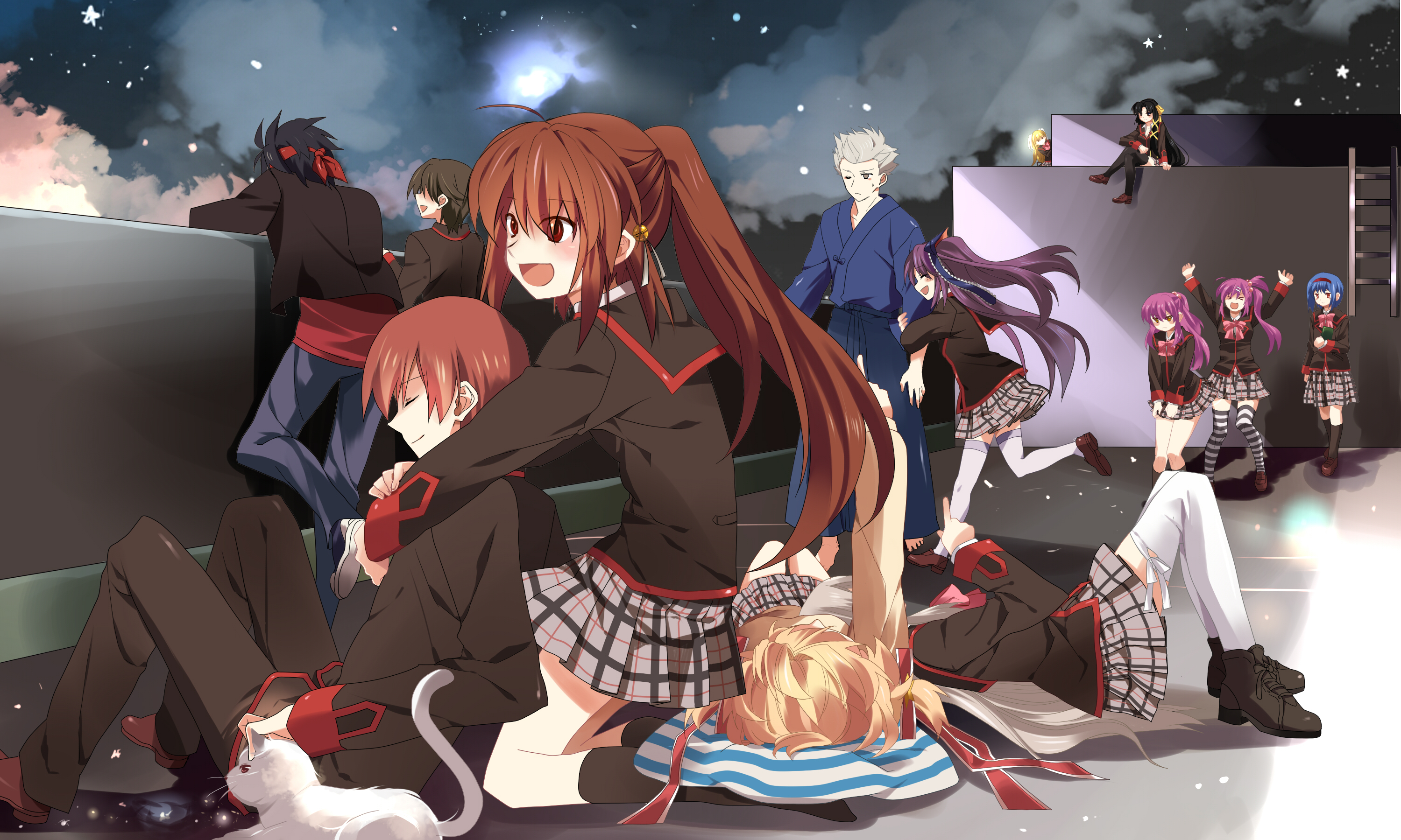 Anime Little Busters 3000x1800
