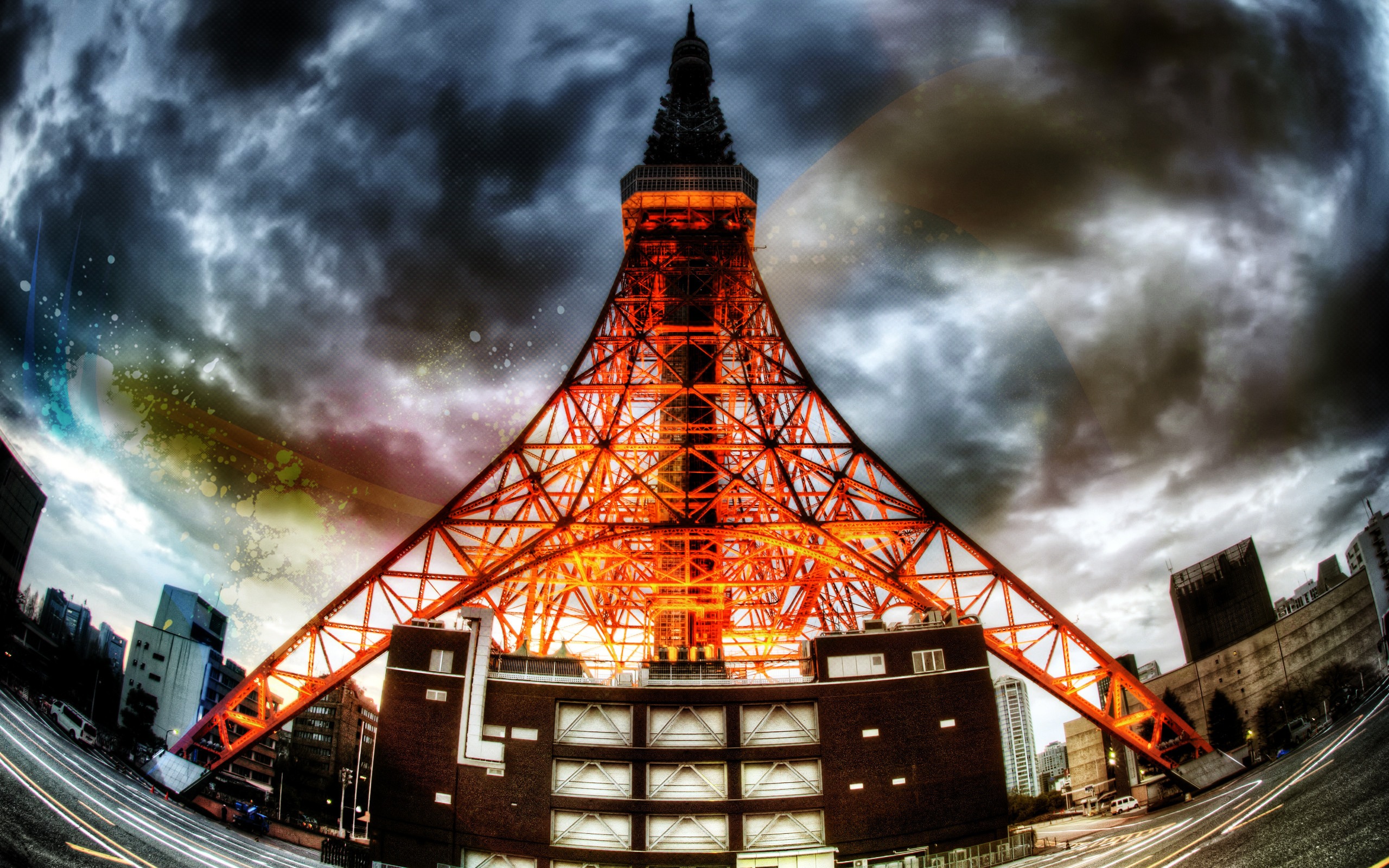 Man Made Tokyo Tower 2560x1600