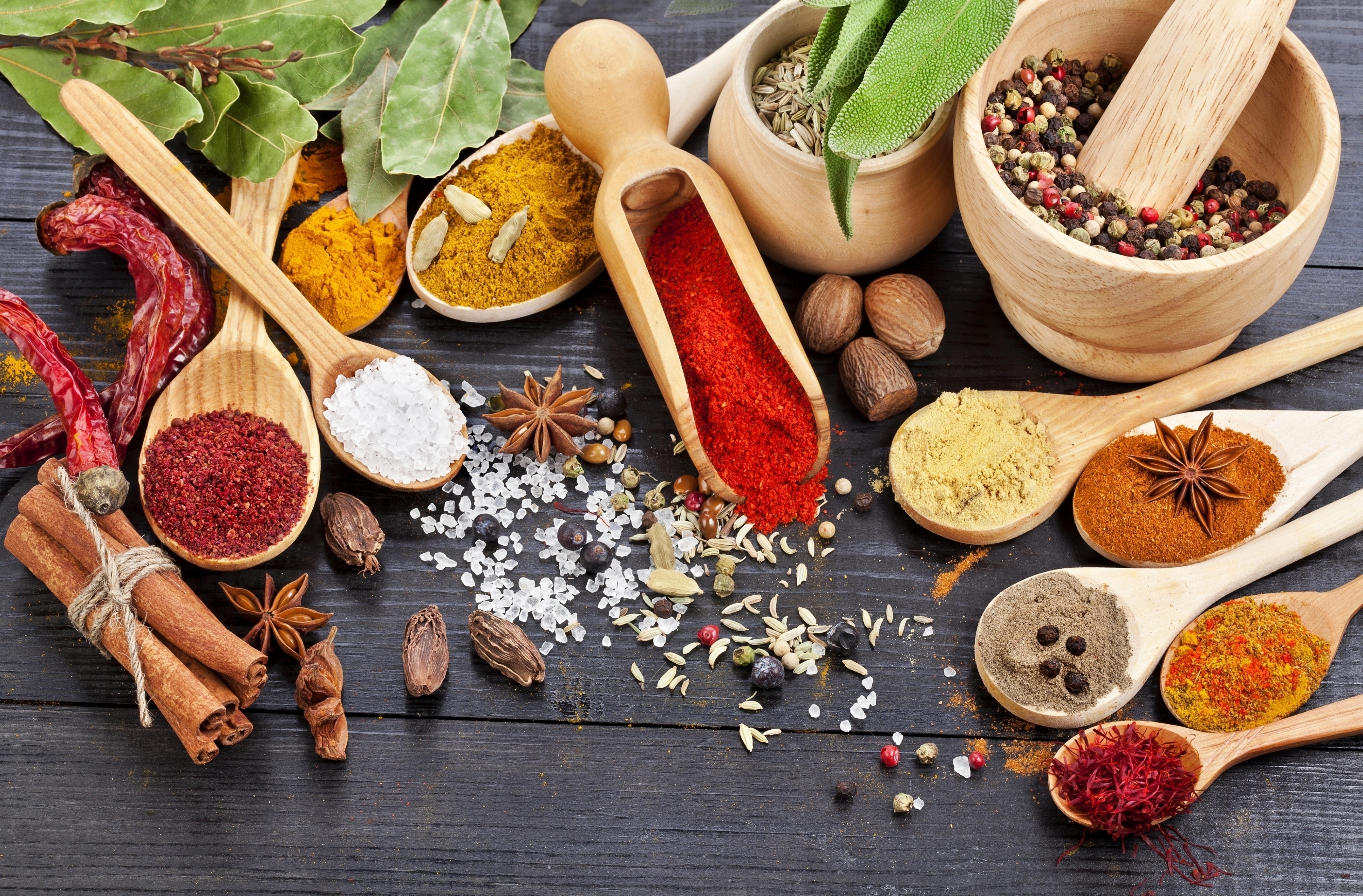 Food Herbs And Spices 3800x2500