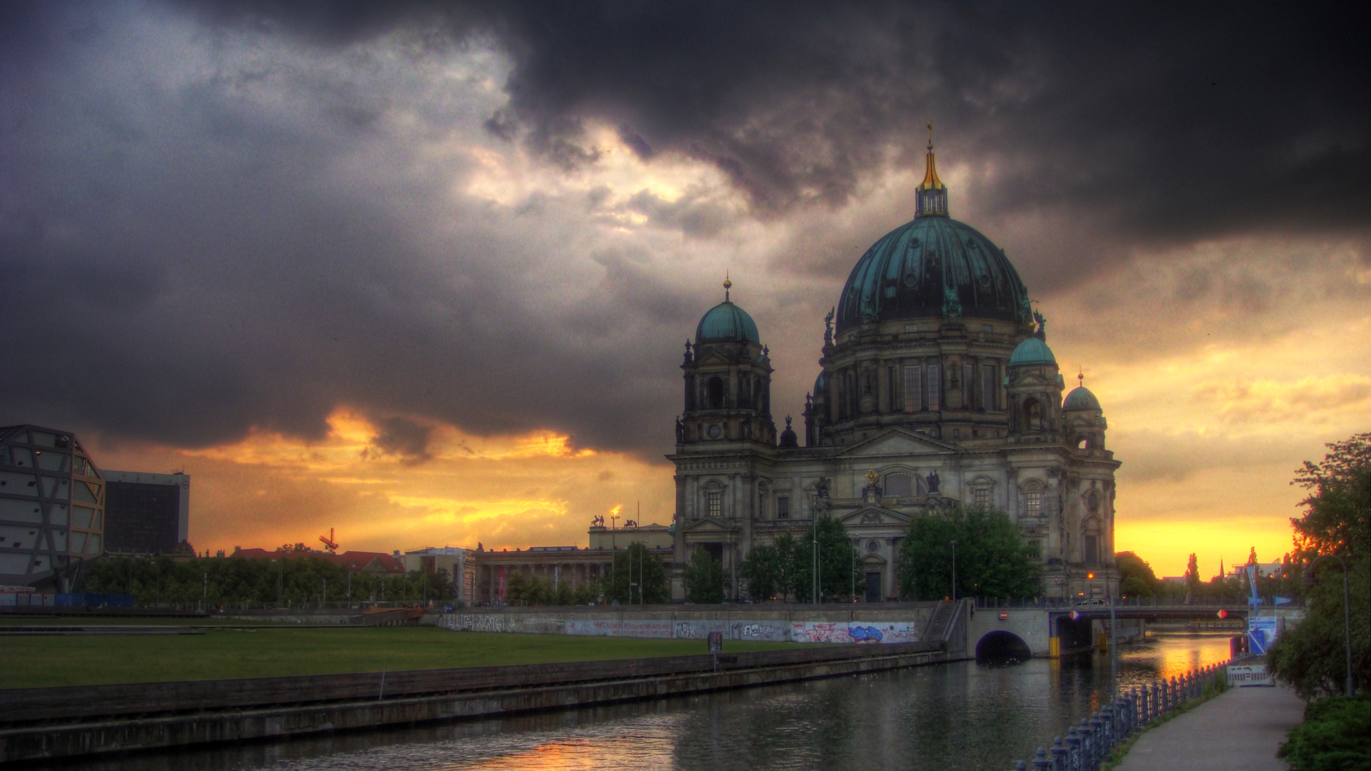 Religious Berlin Cathedral 1920x1080