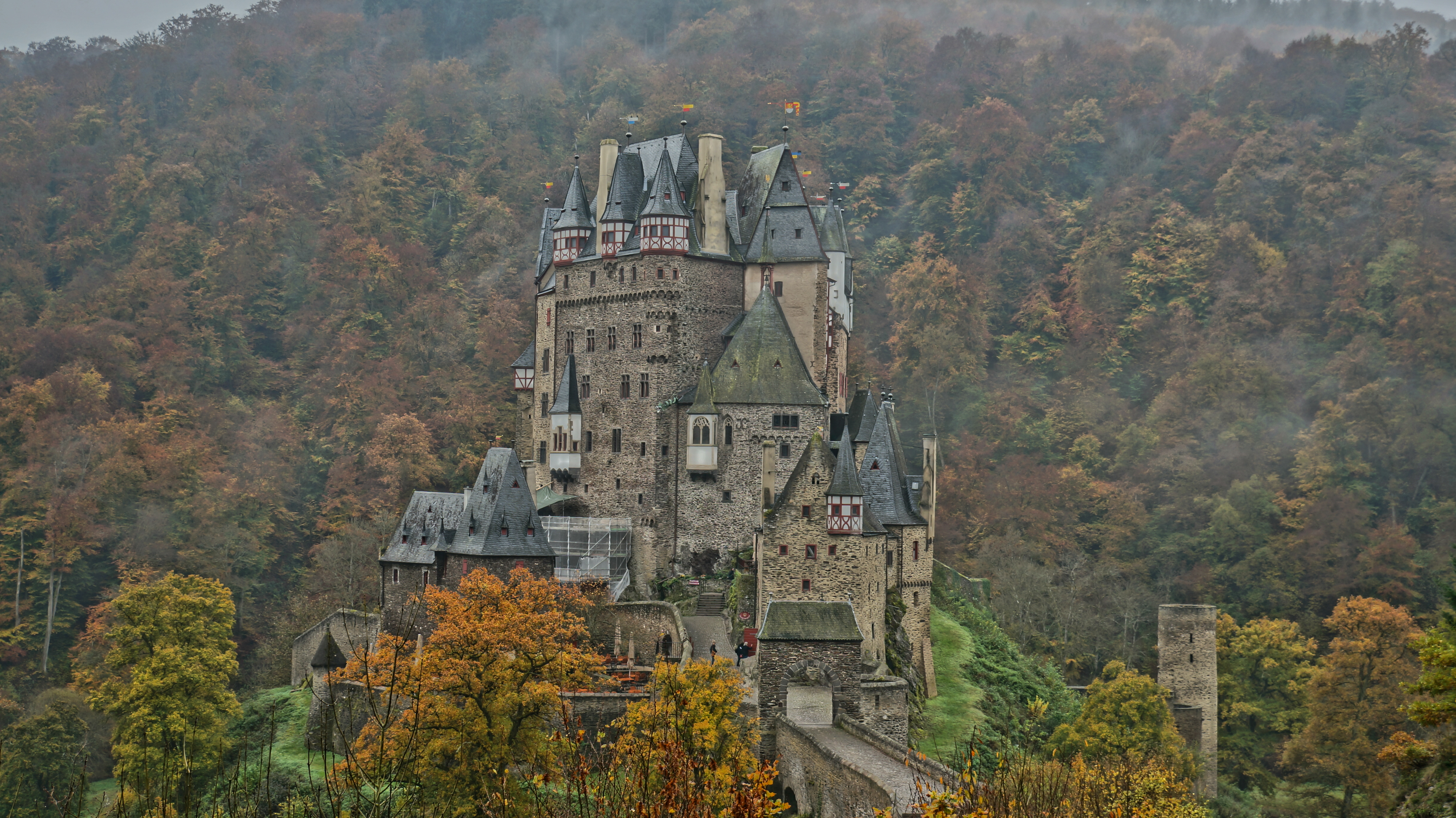 Castle Eltz Castle Fall Germany 4912x2760