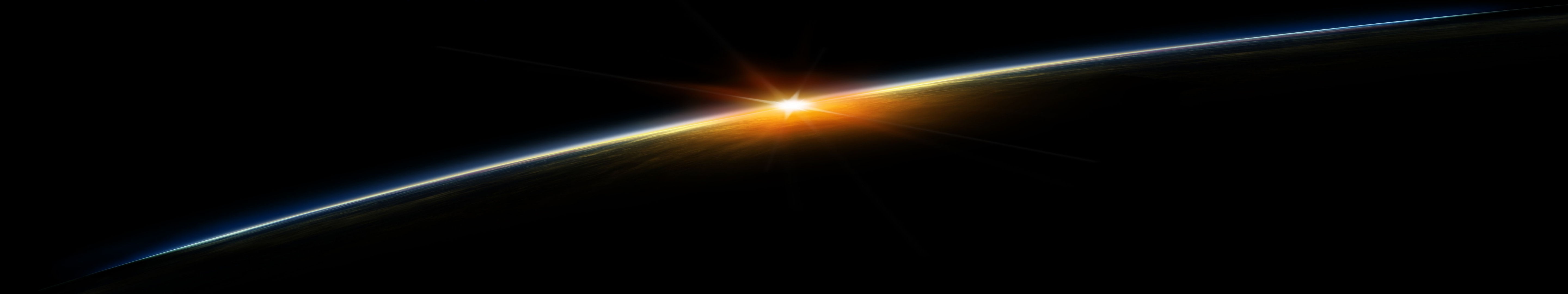Earth From Space 5760x1080