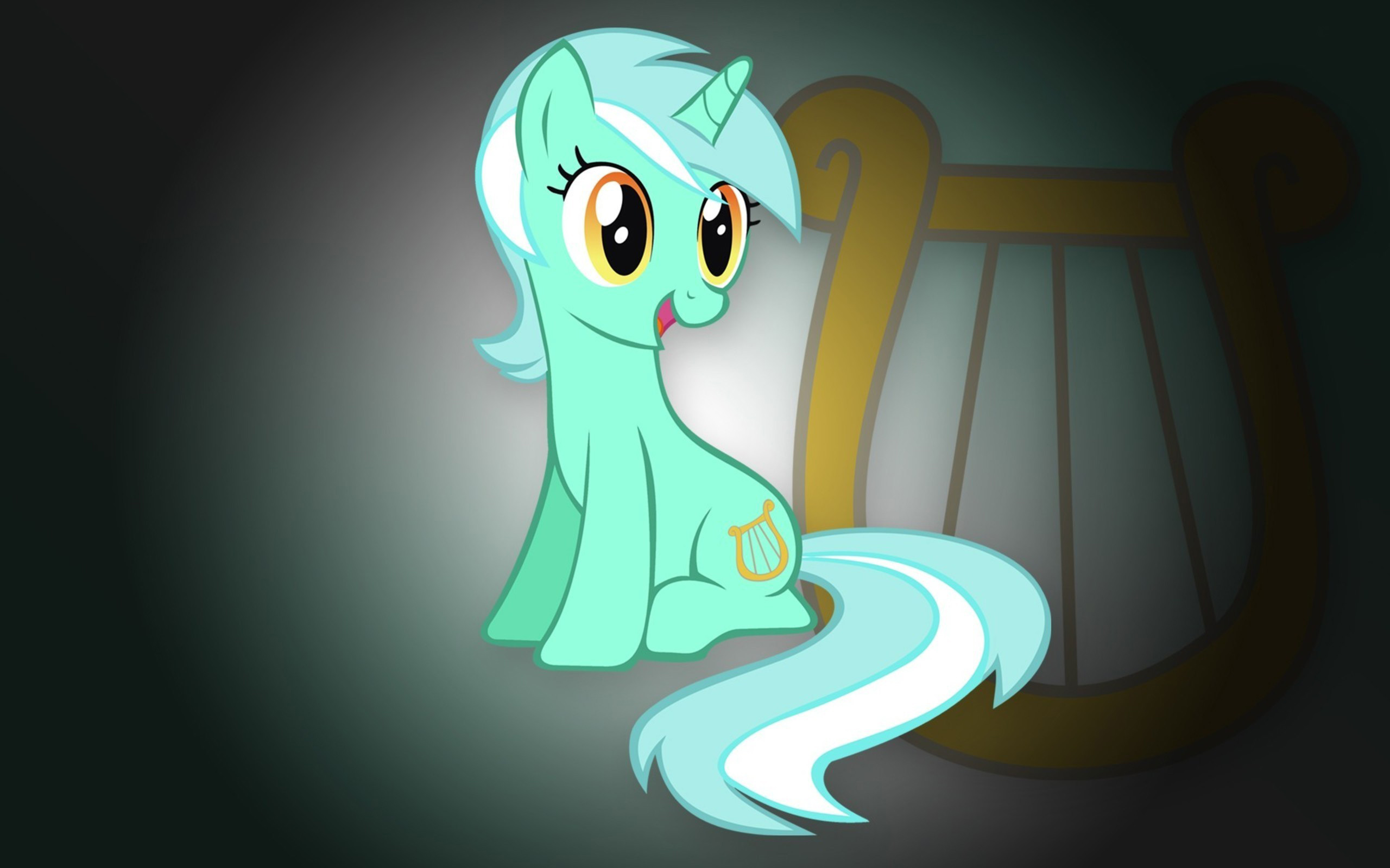 Lyra Heartstrings My Little Pony Vector 2560x1600