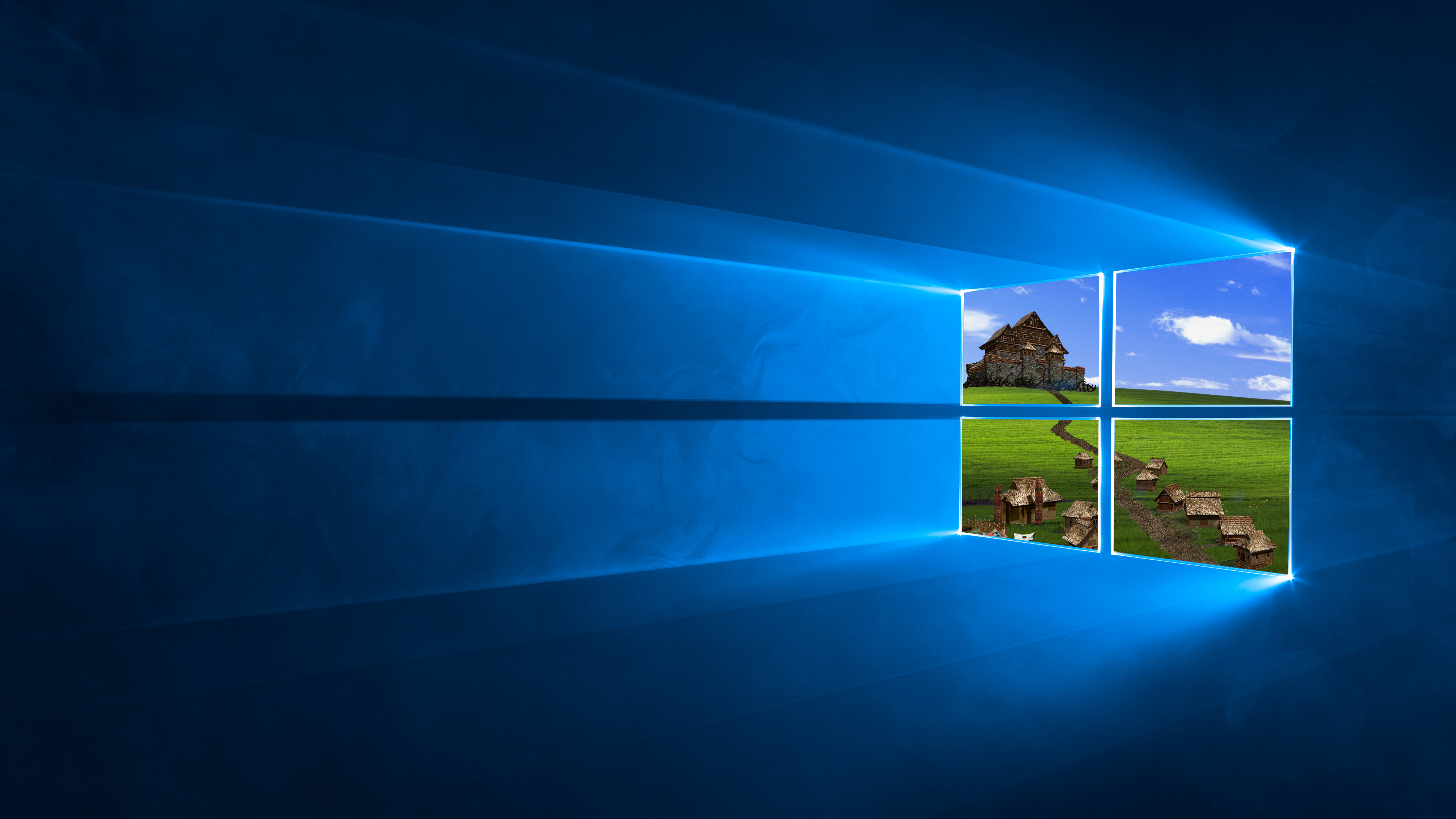 Windows 10 Landscape Windows XP Heroes Of Might And Magic Microsoft 3840x2160