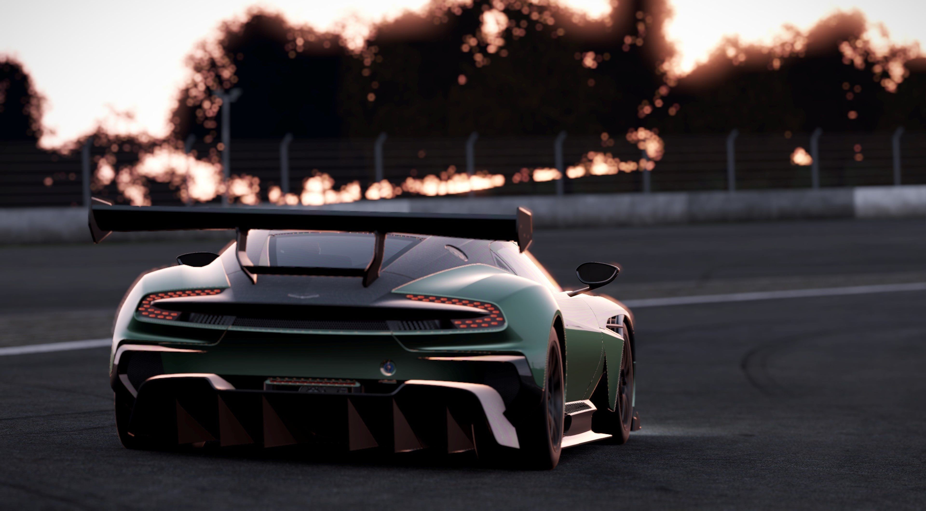 Forza Motorsport Forza Motorsport 7 Green Car Race Car 3840x2120