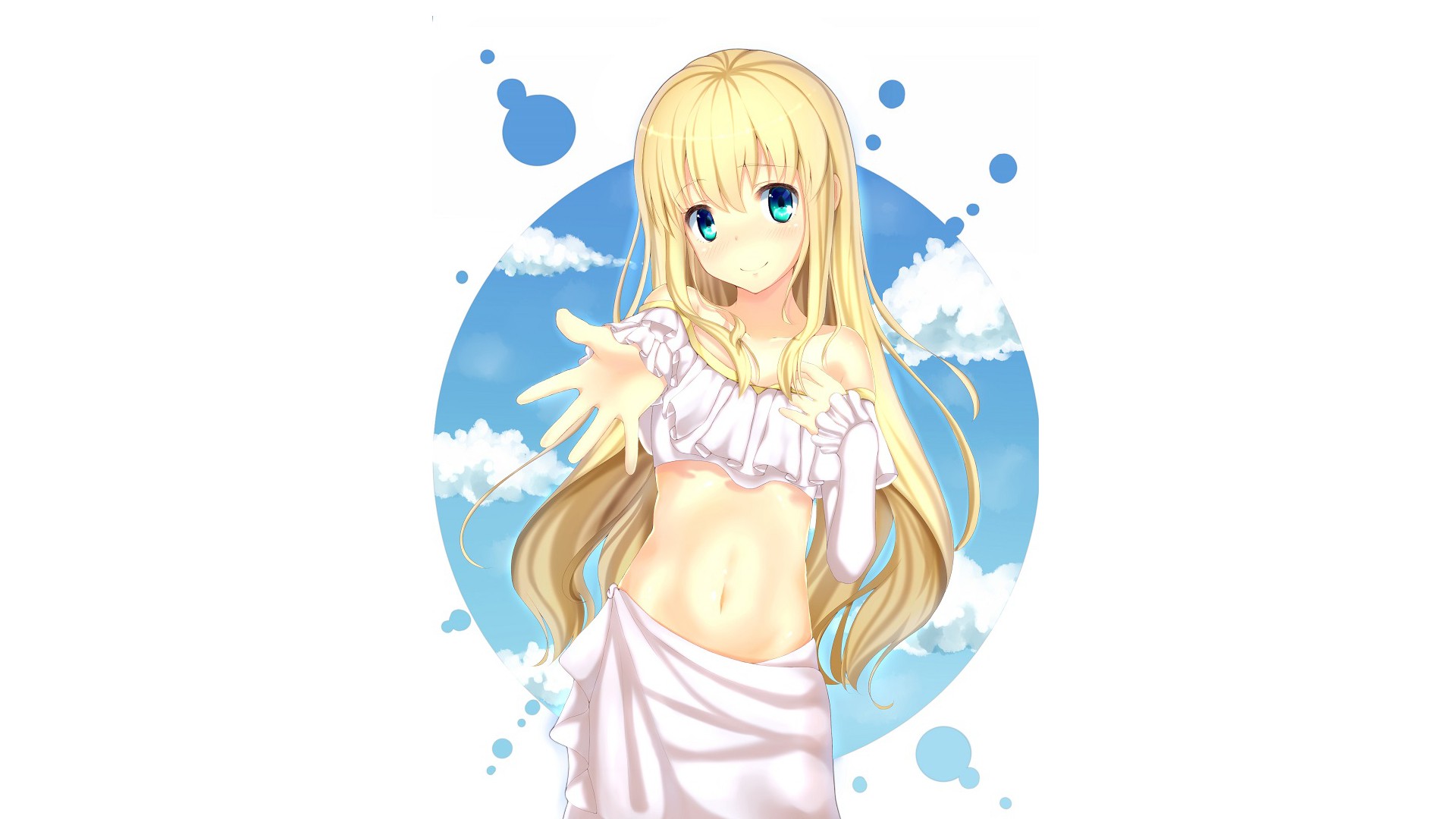 Aldnoah Zero Asseylum Vers Allusia Blonde Long Hair 1920x1080