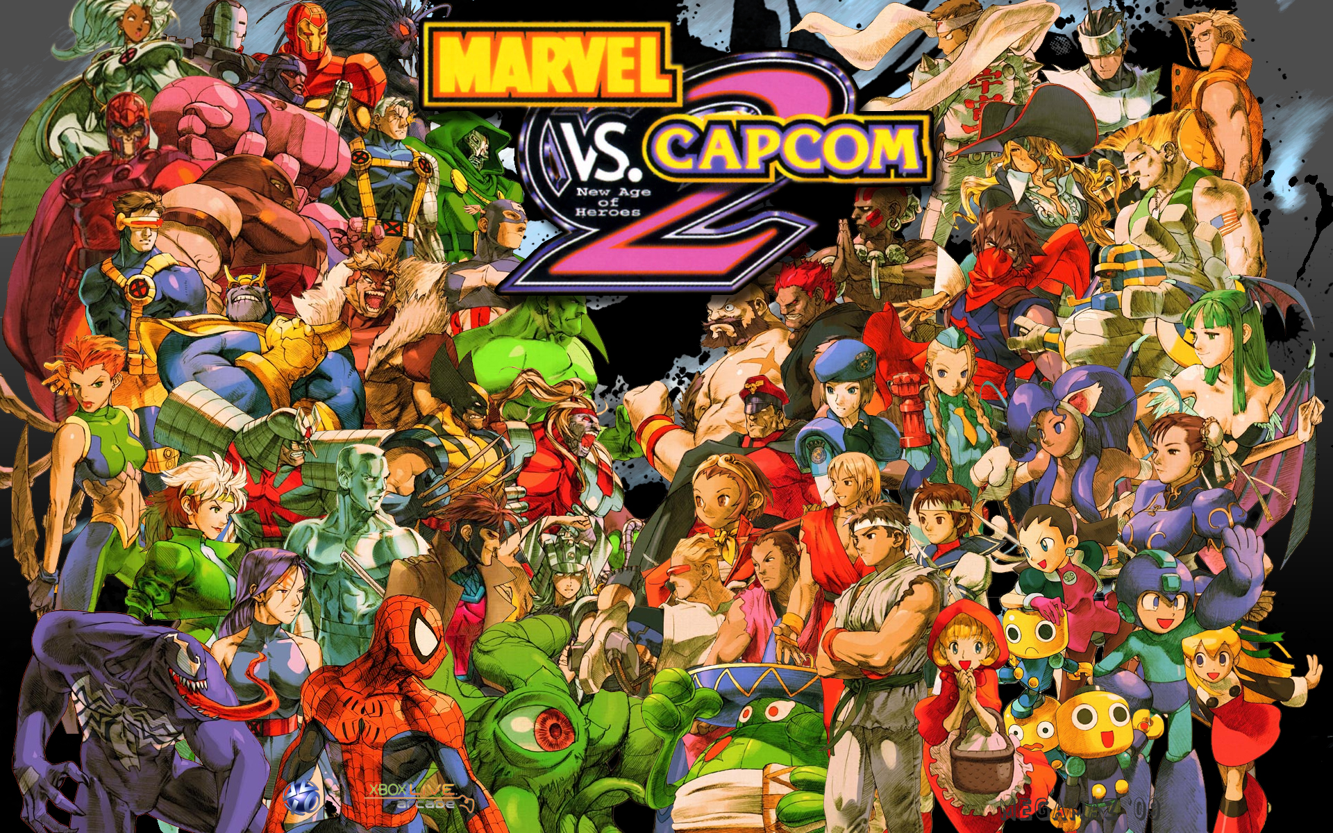 Captain America Cyclops Marvel Comics Doctor Doom Gambit Iron Man Spider Man Venom Wolverine 1920x1200