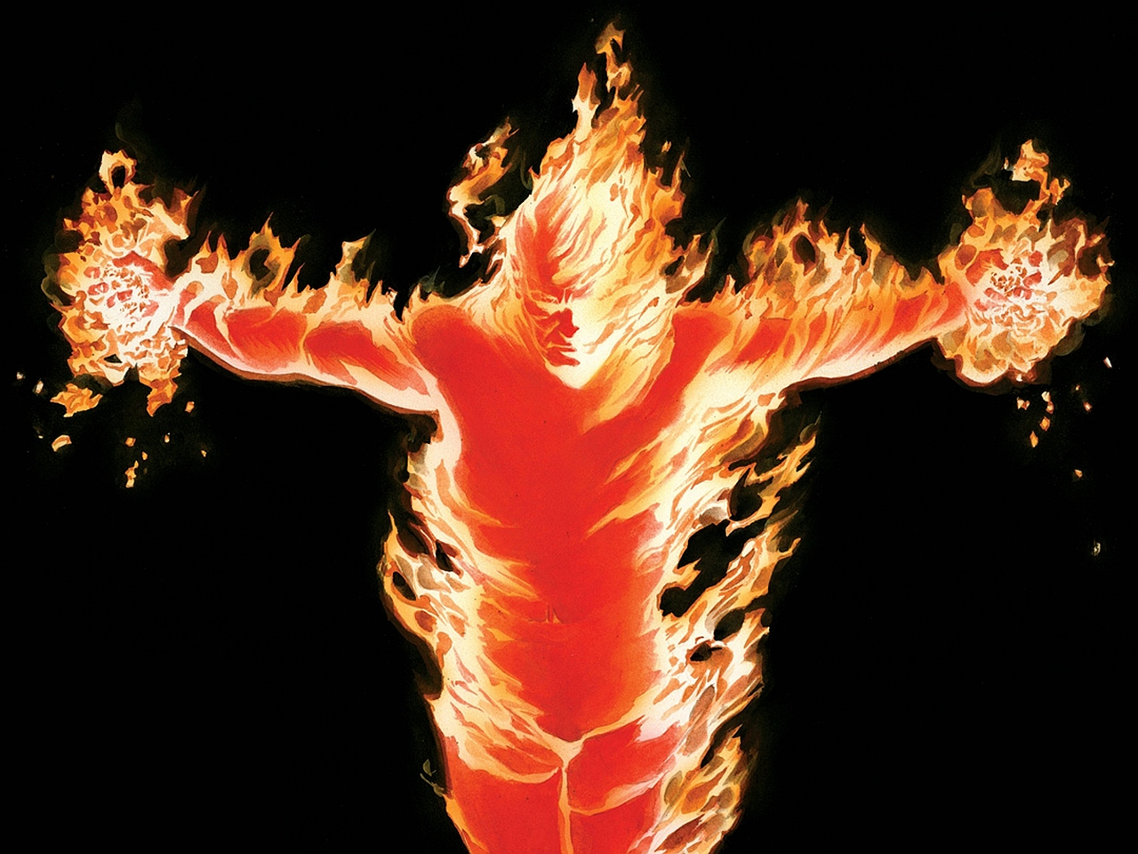 Human Torch Marvel Comics 1280x960