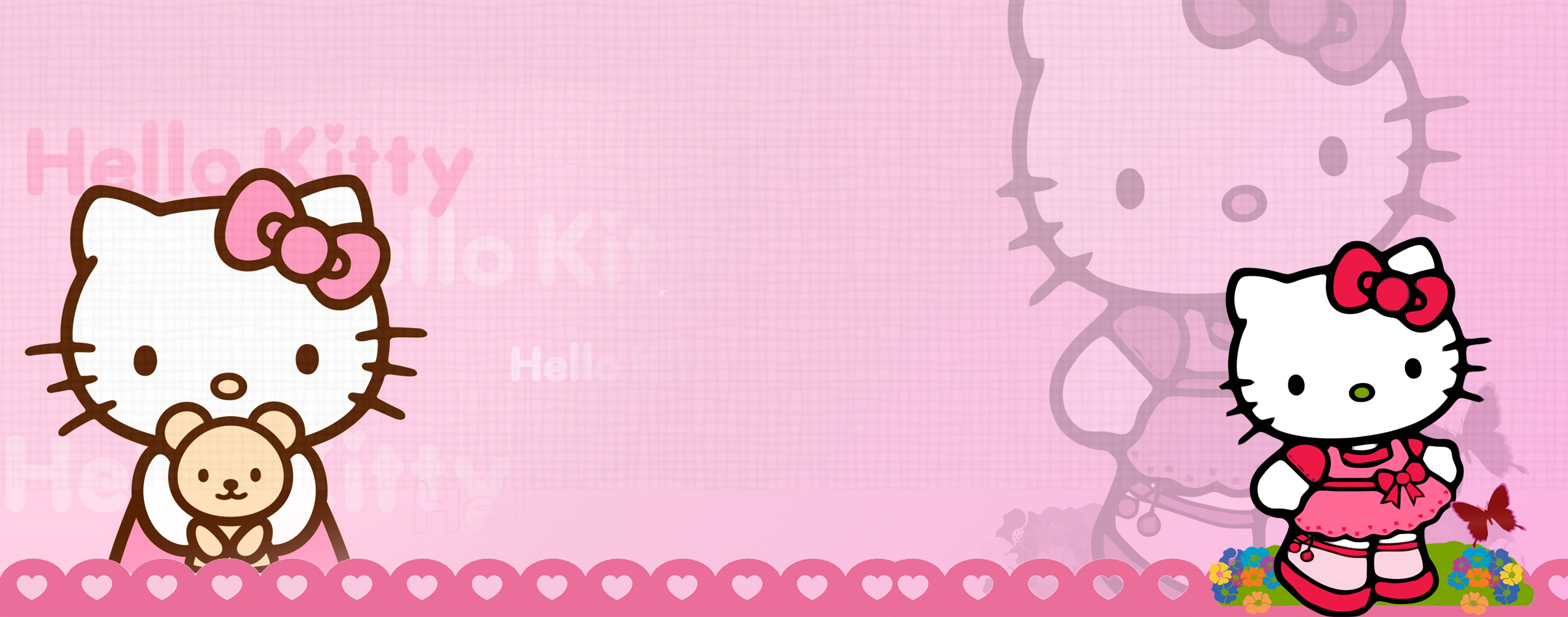 Anime Hello Kitty 2560x1008