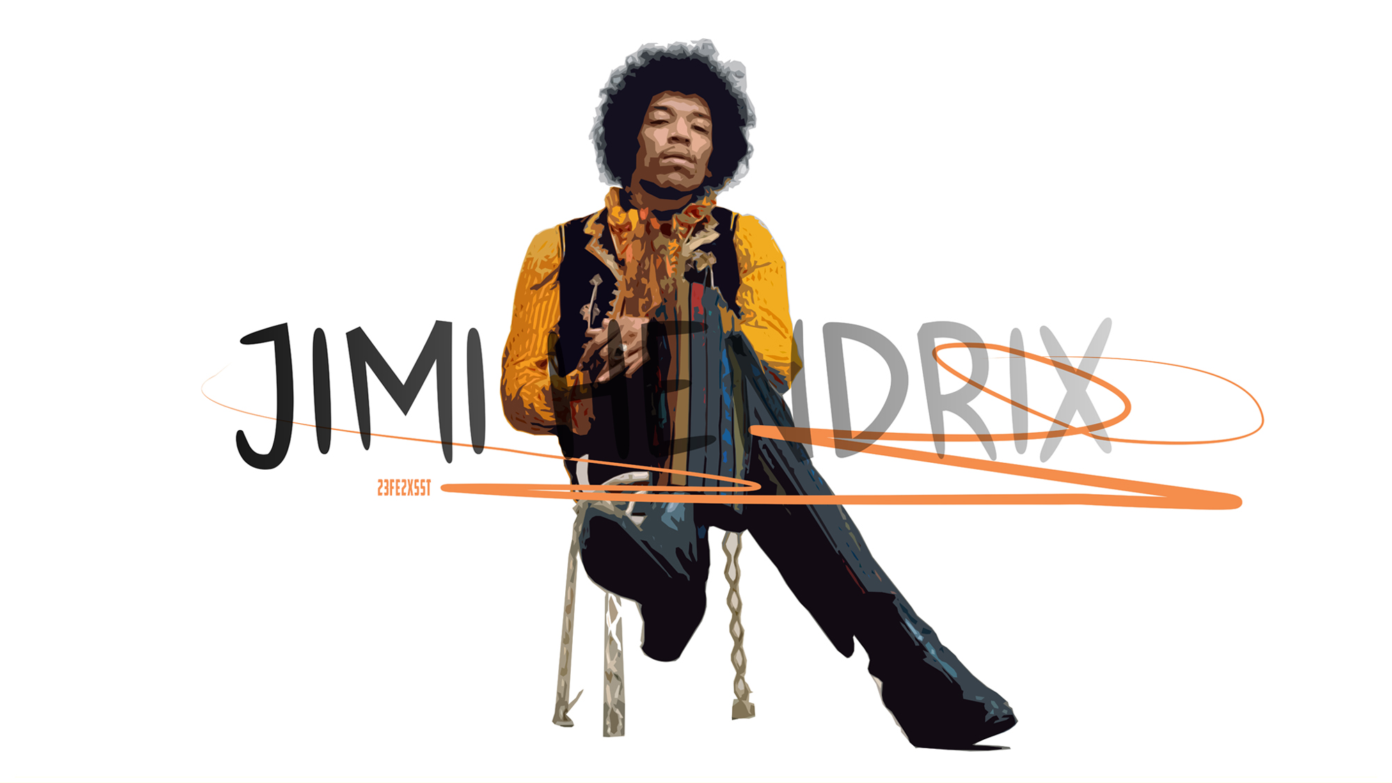Artistic Classic Rock Guitarist Jimi Hendrix Musician 2000x1125
