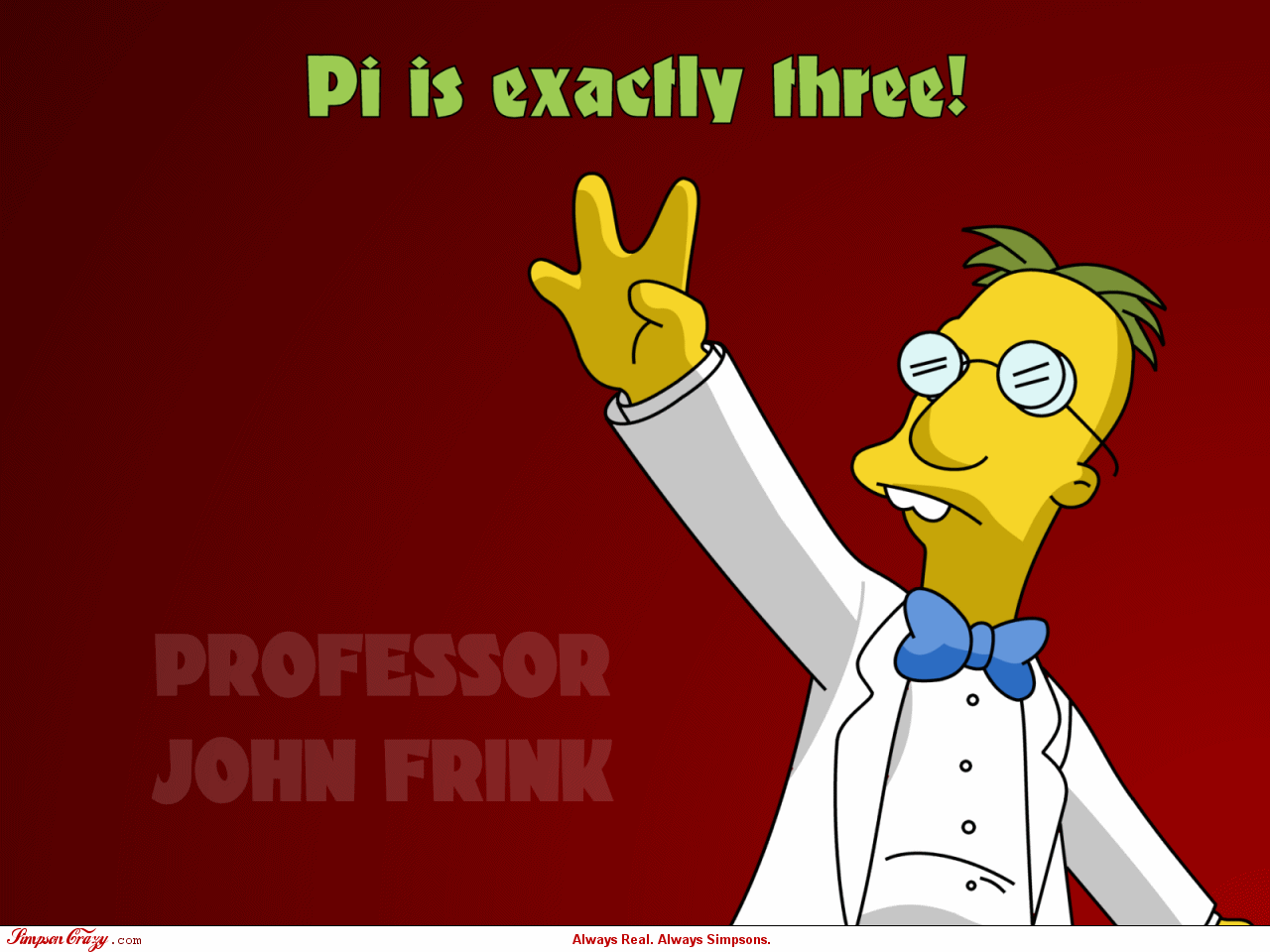 Professor Frink The Simpsons 1280x960