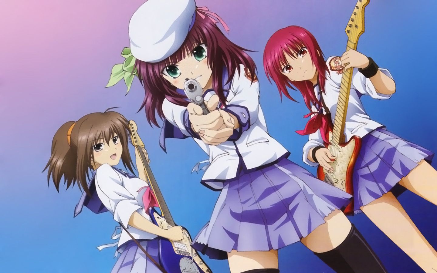 Hisako Angel Beats Masami Iwasawa Yuri Nakamura 1440x900