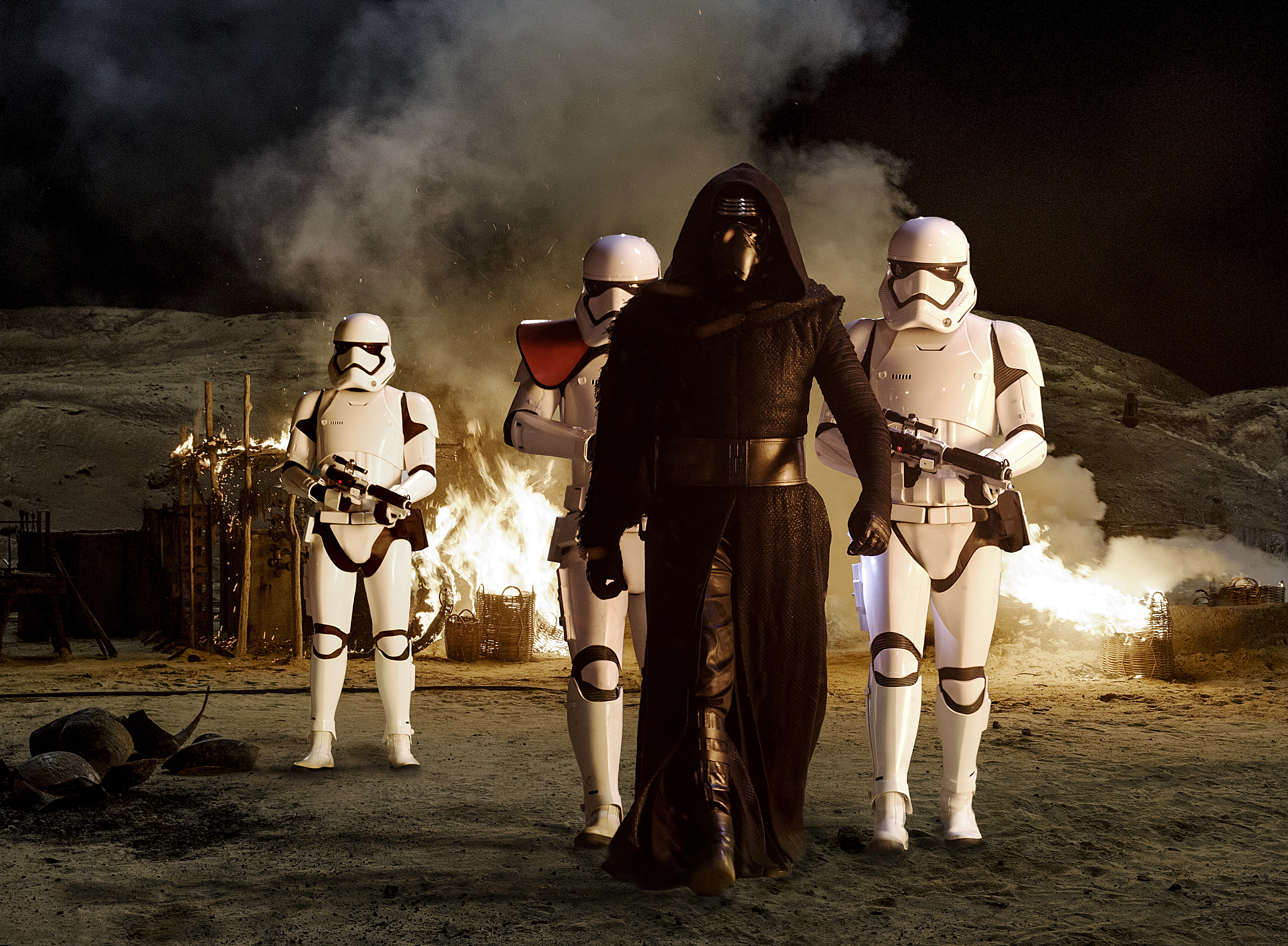 Kylo Ren Star Wars Star Wars Episode Vii The Force Awakens Stormtrooper 4341x3187