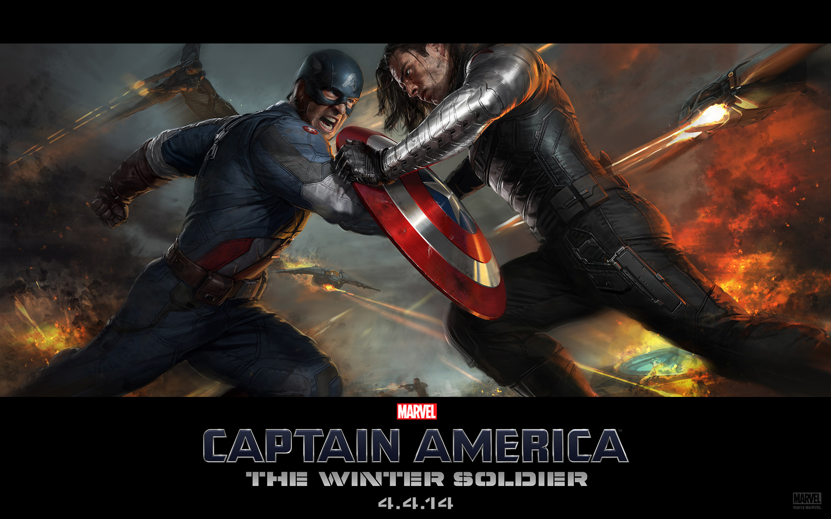 Captain America Captain America The Winter Soldier Inter Soldier 1680x1050