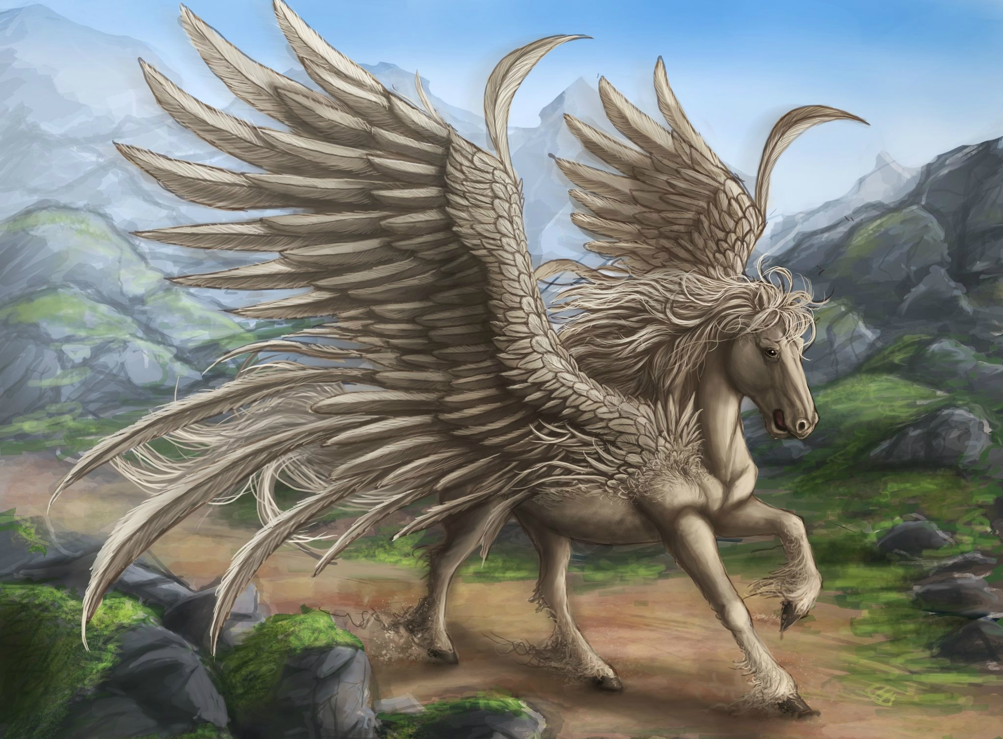 Fantasy Pegasus 2047x1508