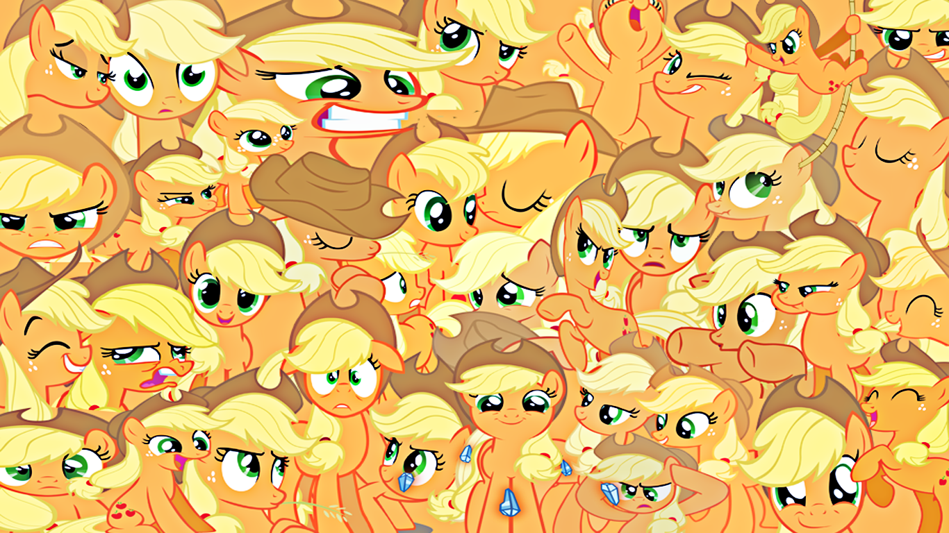 Applejack My Little Pony 1366x768